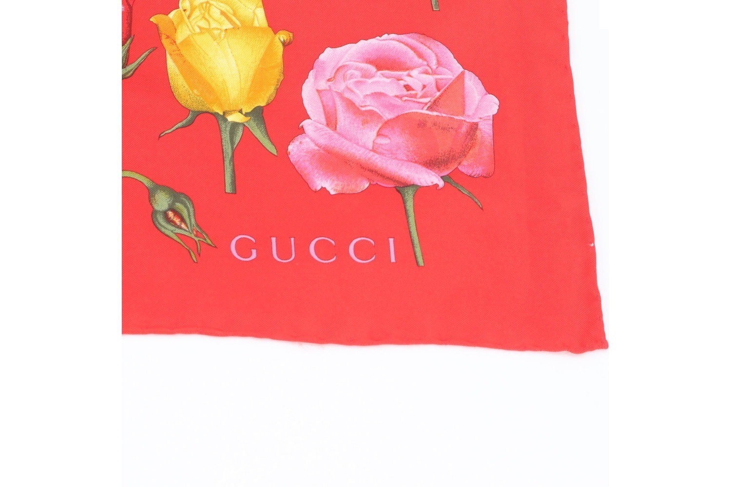 100% Silk Scarf with Tag — view 5