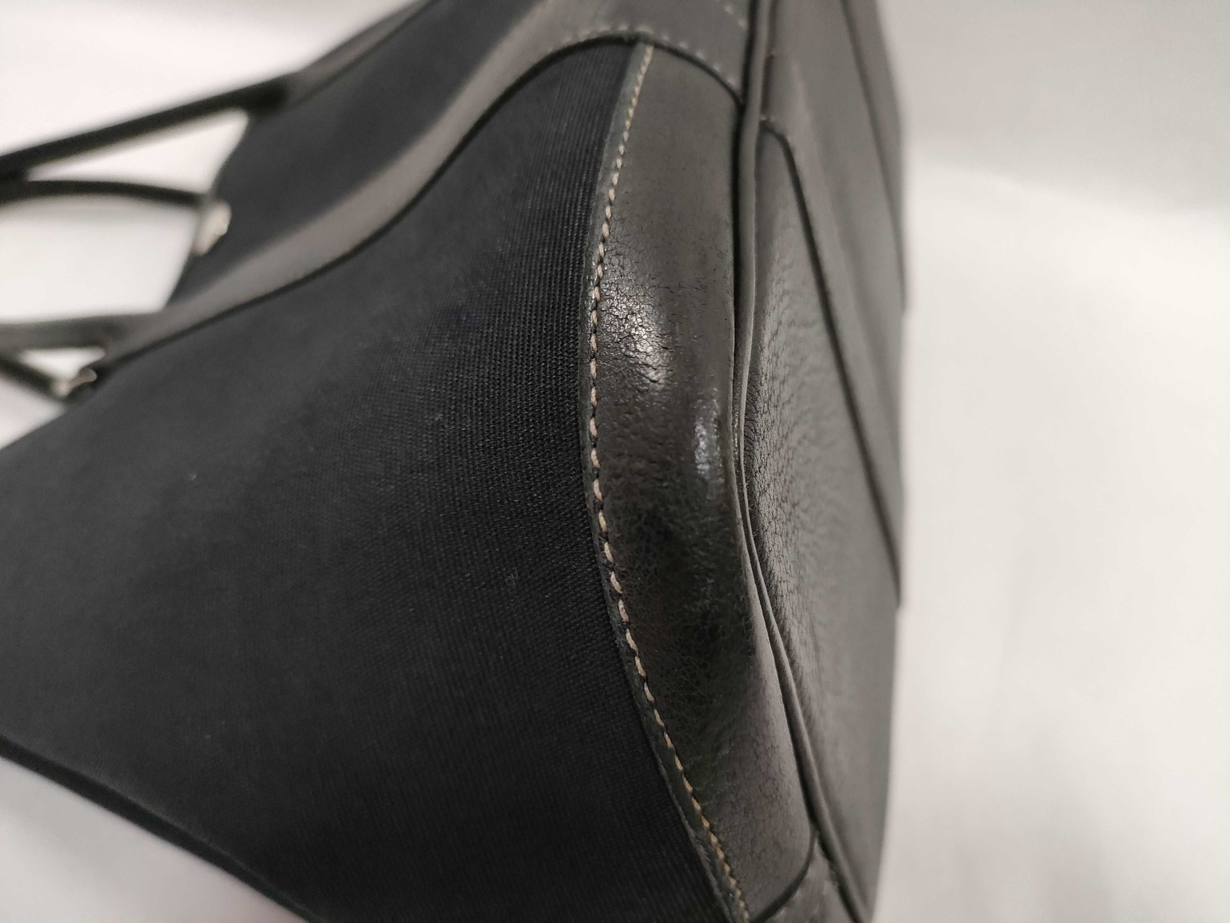 Garden Party TPM Black Canvas Handbag (I stamp) — view 6