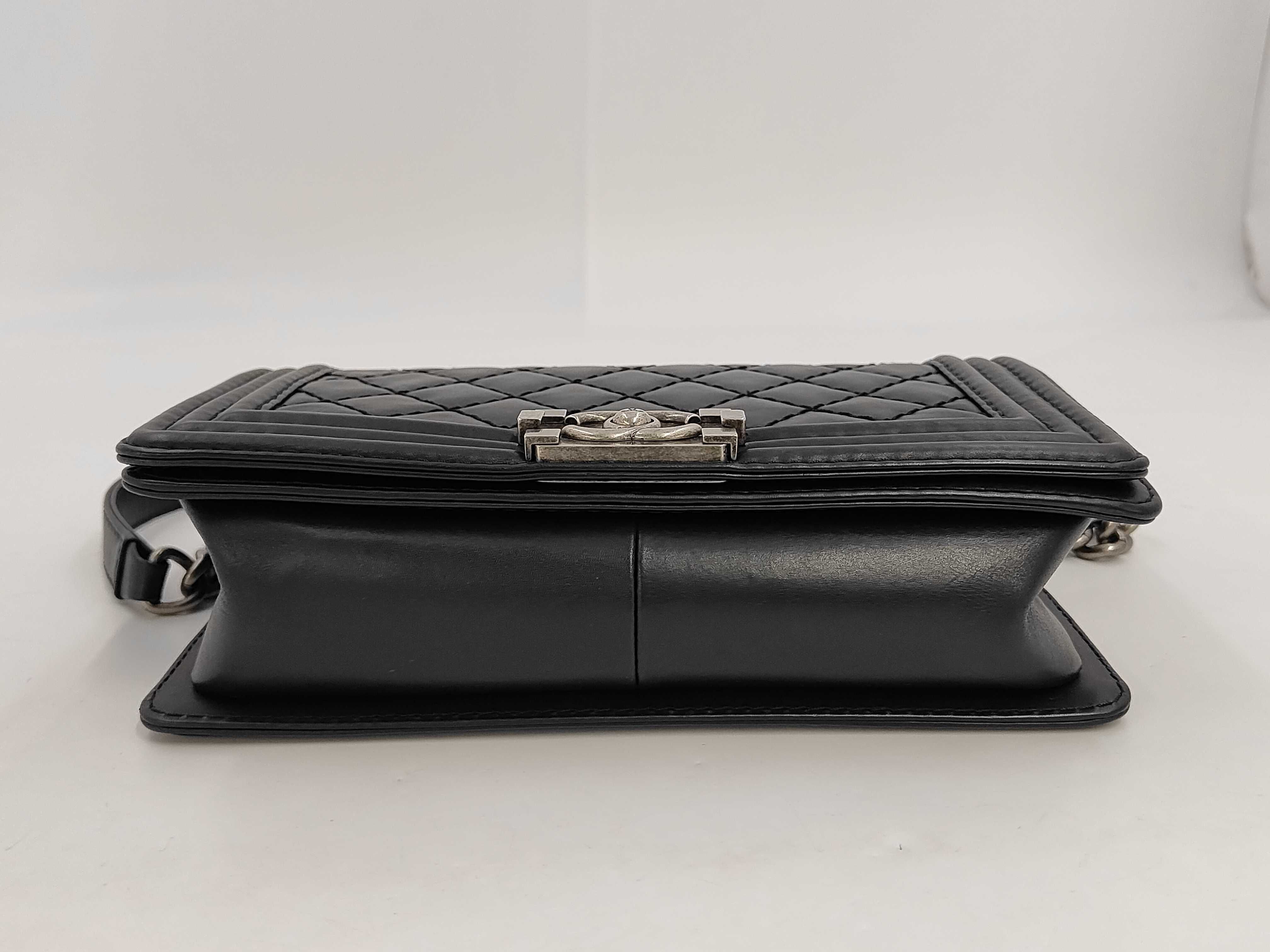 Boy Chanel Matelassé Lambskin Shoulder Bag — view 4