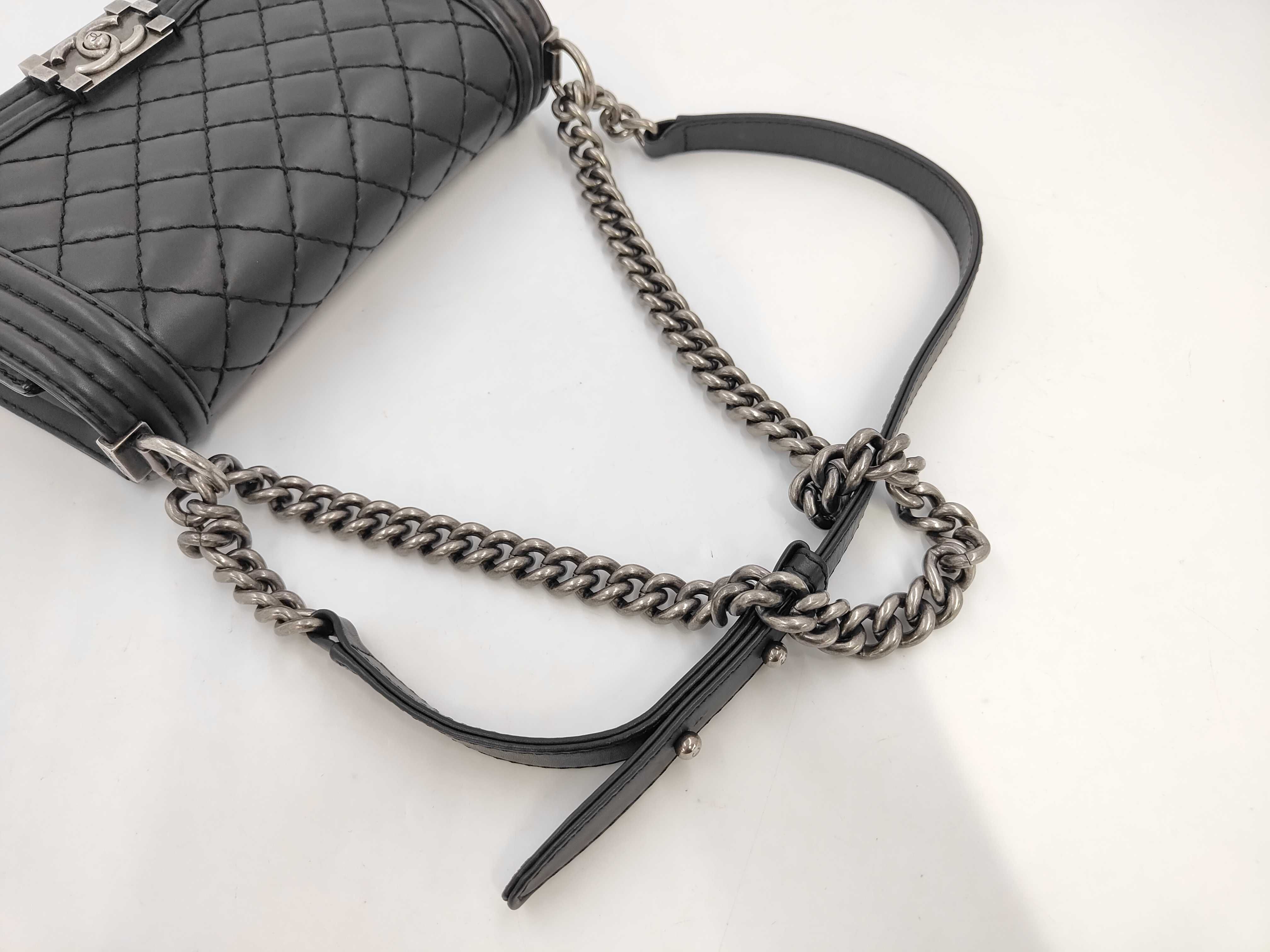 Boy Chanel Matelassé Lambskin Shoulder Bag — view 5