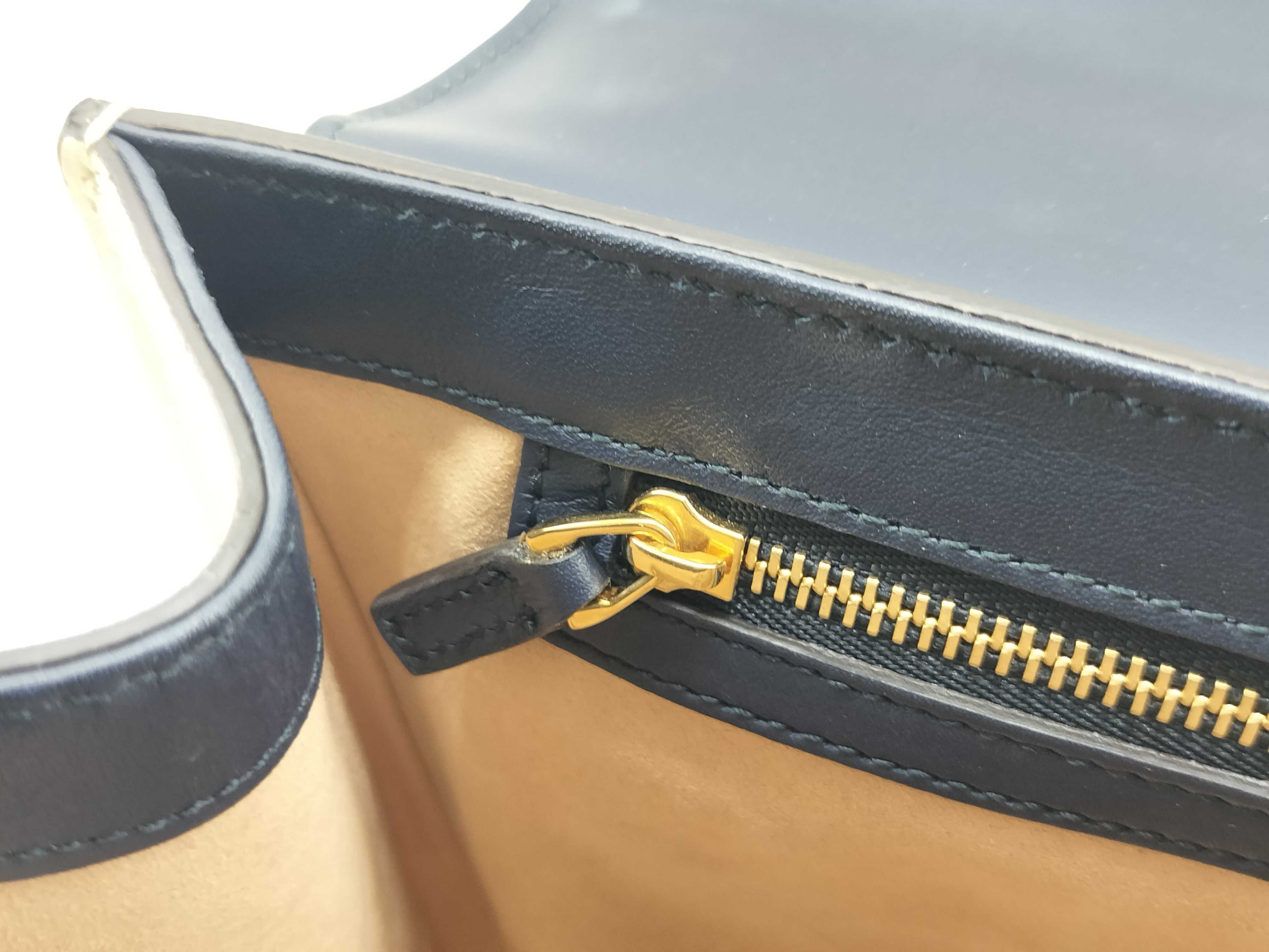 GG Supreme PH- Blue GG Supreme Coated Canvas Padlock Medium Shoulder Bag — view 15