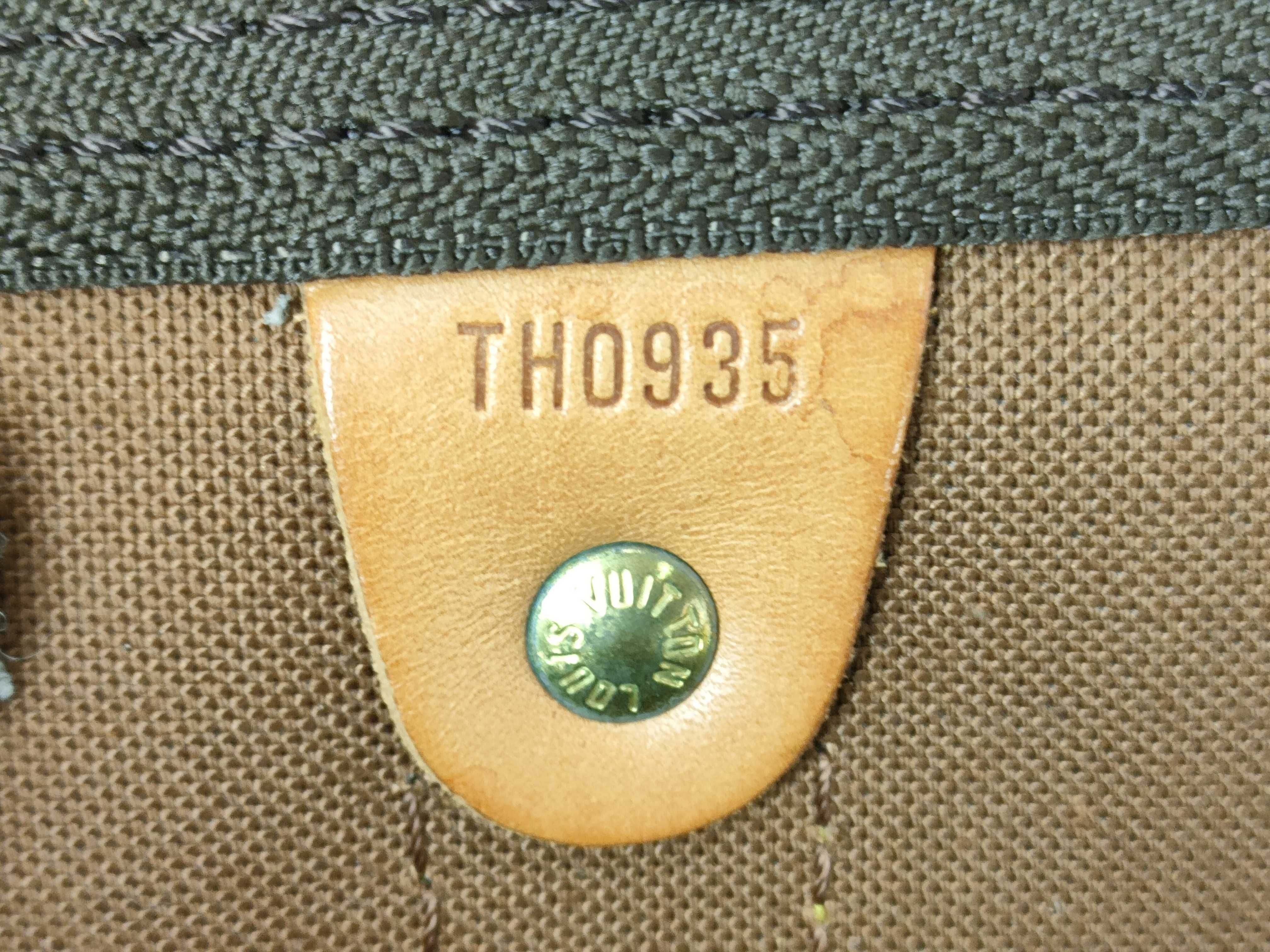 Monogram Keepall Bandoulière 55 M41414 Brown TH0935 Boston Bag — view 13