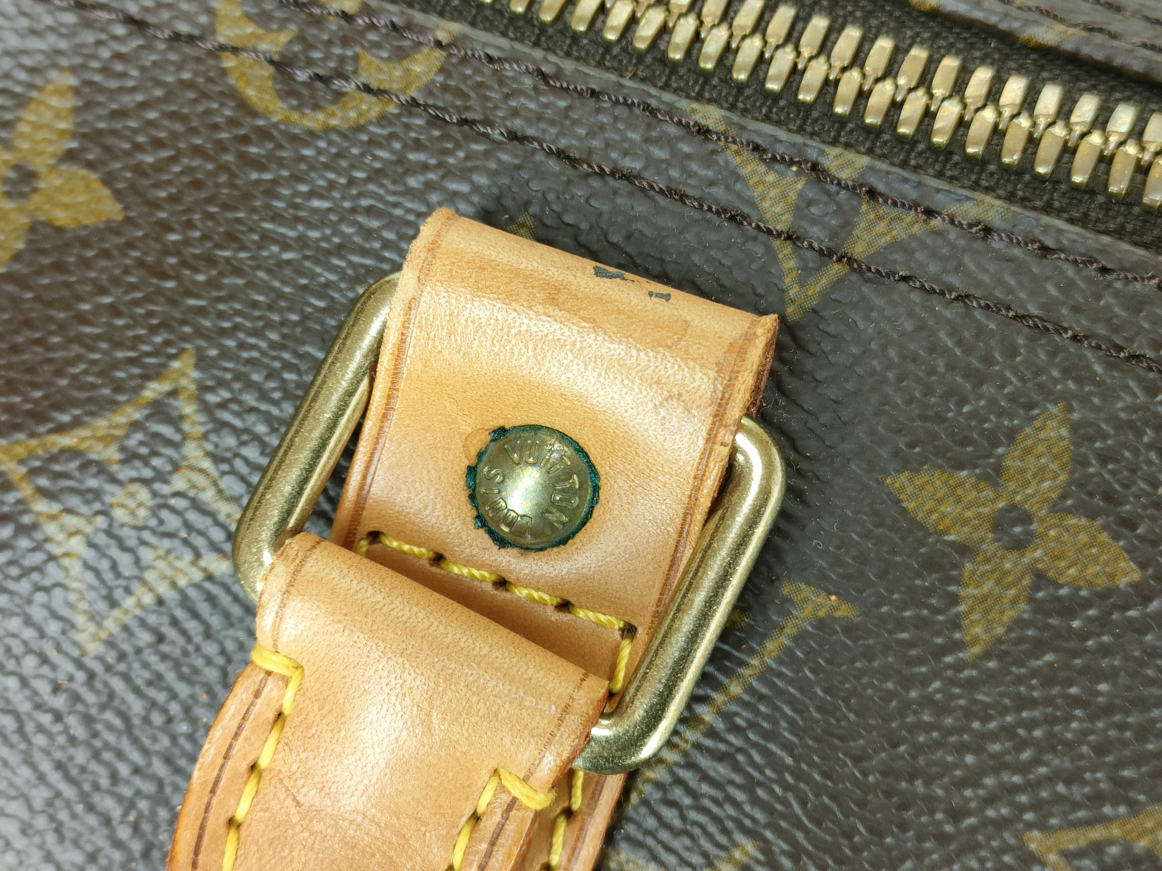 Monogram Keepall Bandoulière 55 M41414 Brown TH0935 Boston Bag — view 5