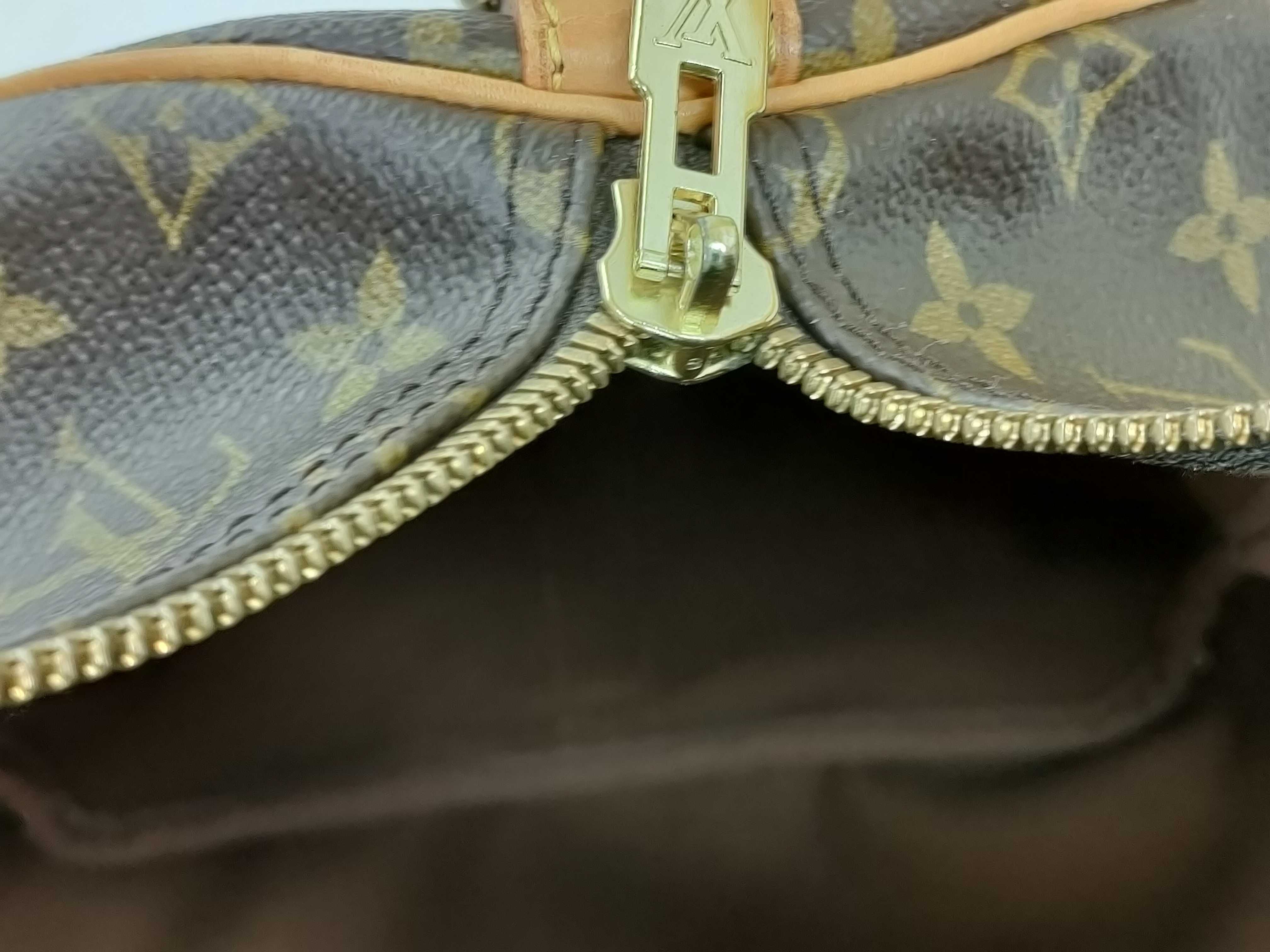 Monogram Keepall Bandoulière 55 M41414 Brown TH0935 Boston Bag — view 10