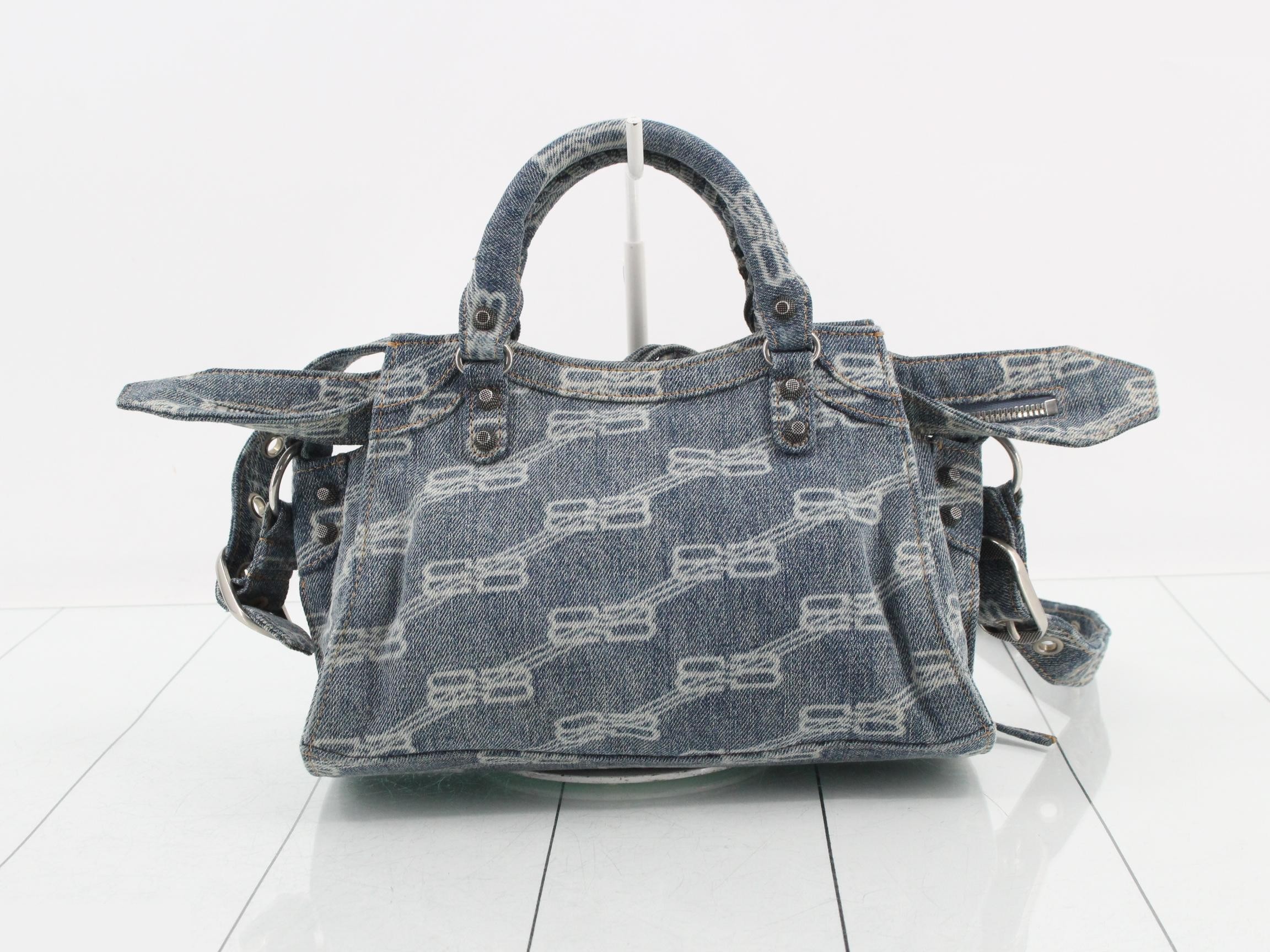 The City Shoulder Bag - Denim — view 2