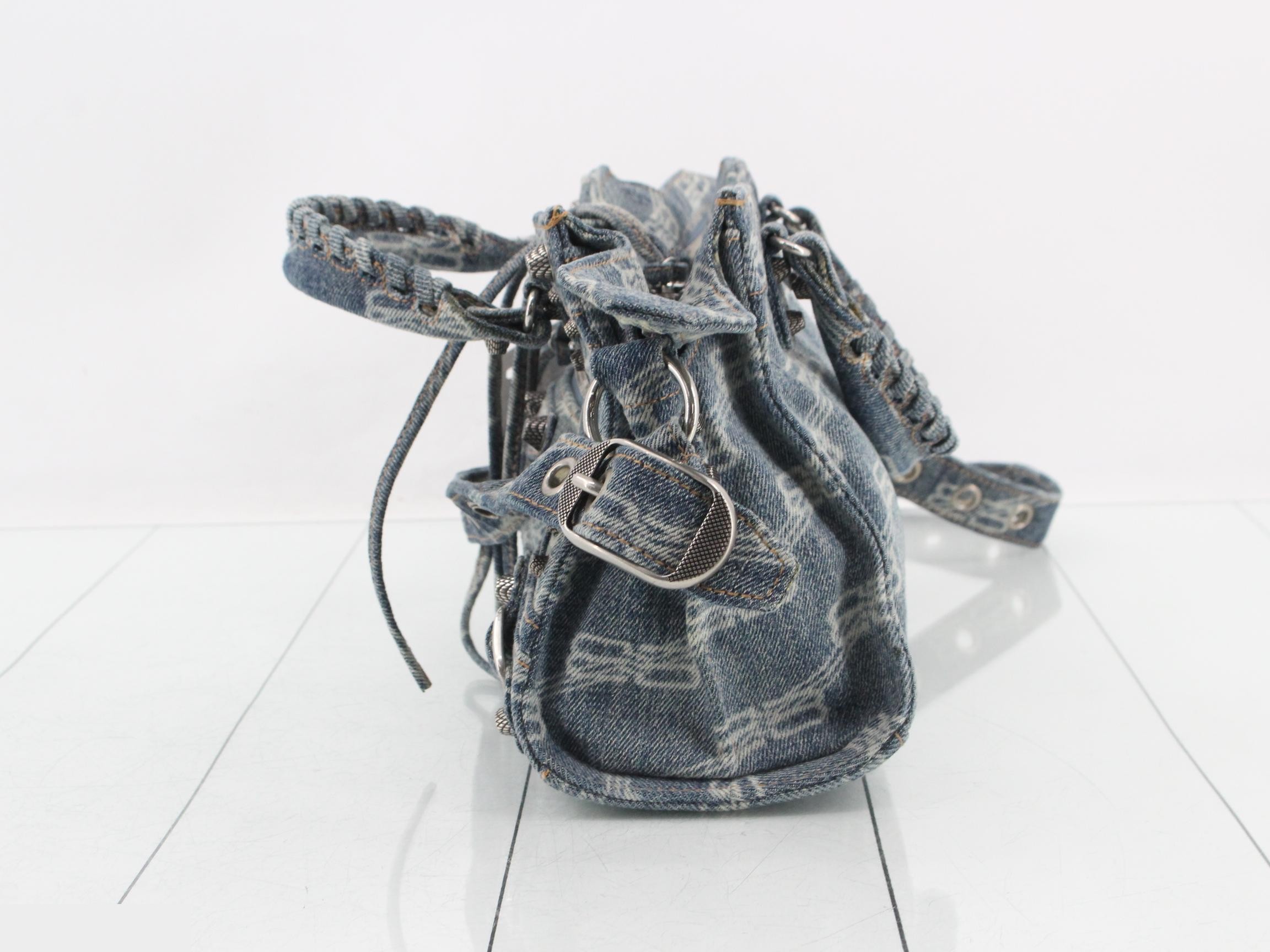The City Shoulder Bag - Denim — view 3