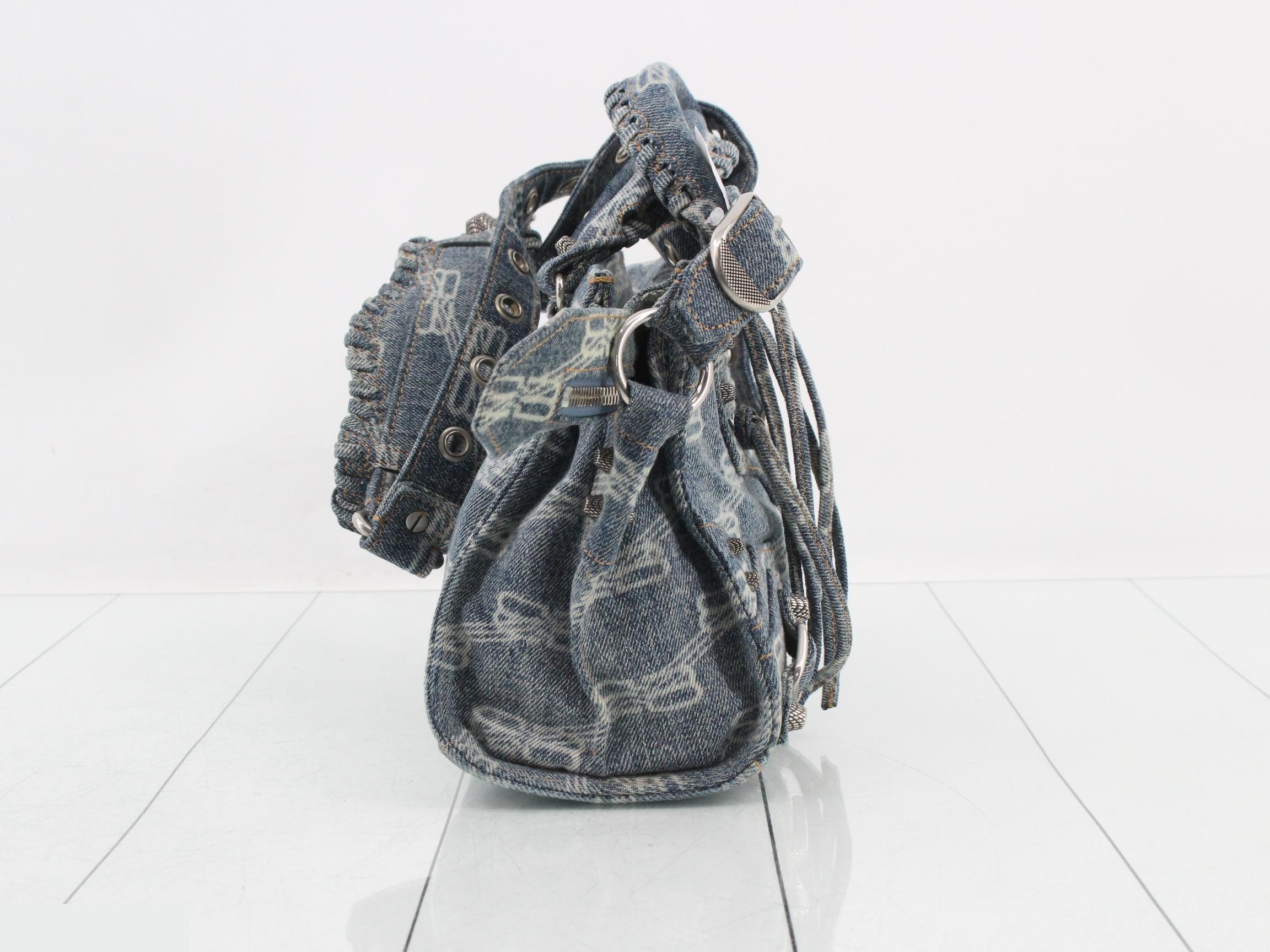 The City Shoulder Bag - Denim — view 4