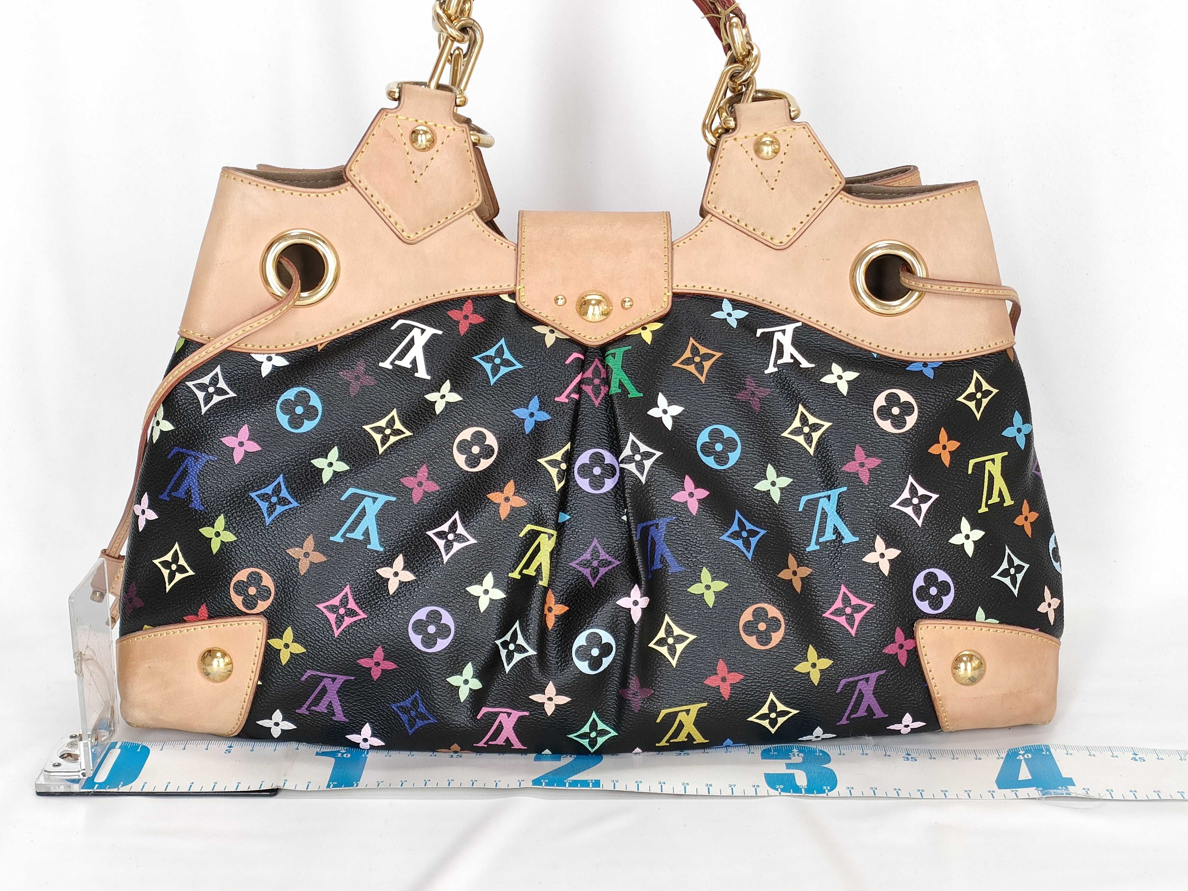 Monogram Multicolor Ursula Black Handbag — view 2