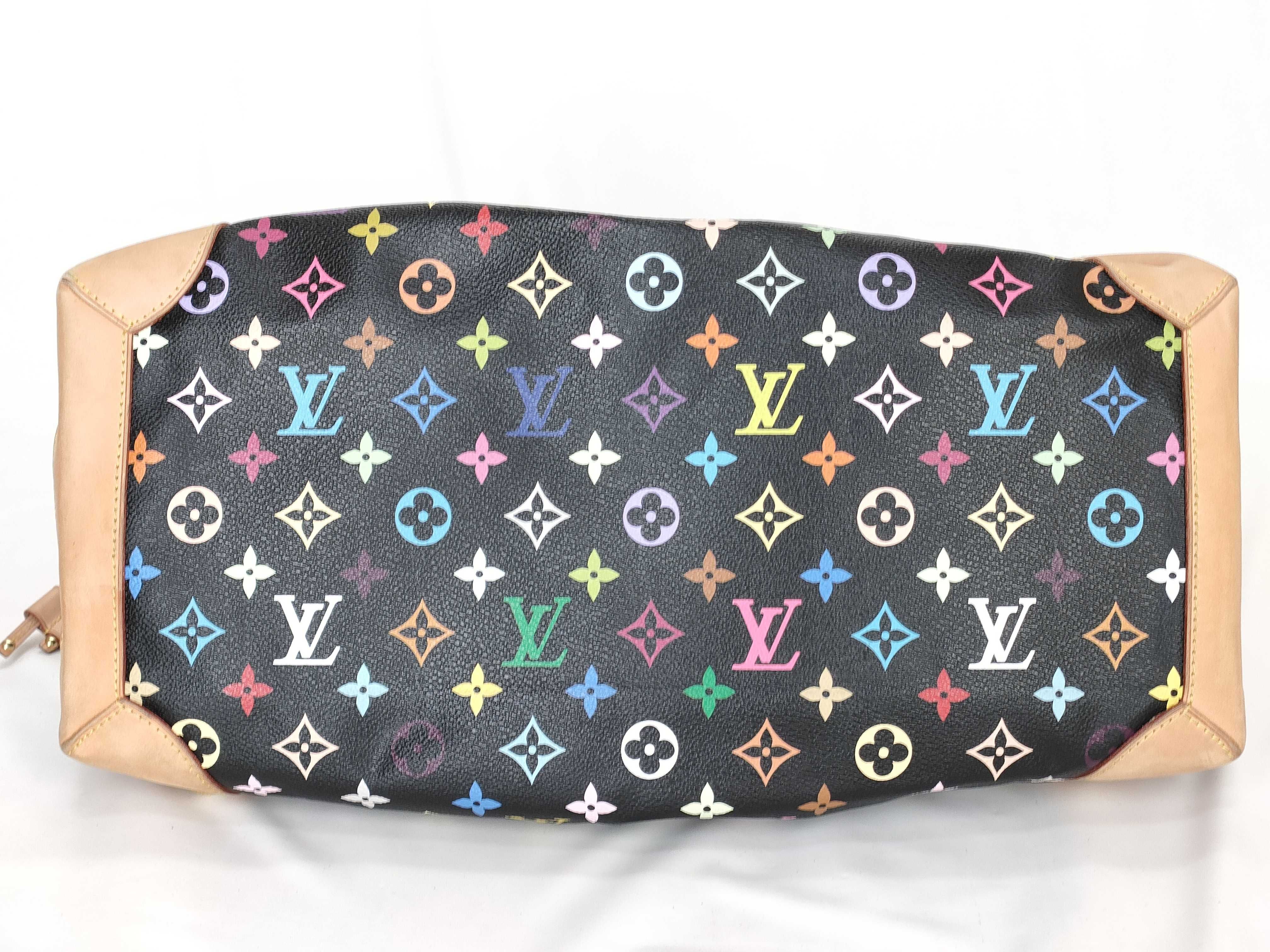Monogram Multicolor Ursula Black Handbag — view 7