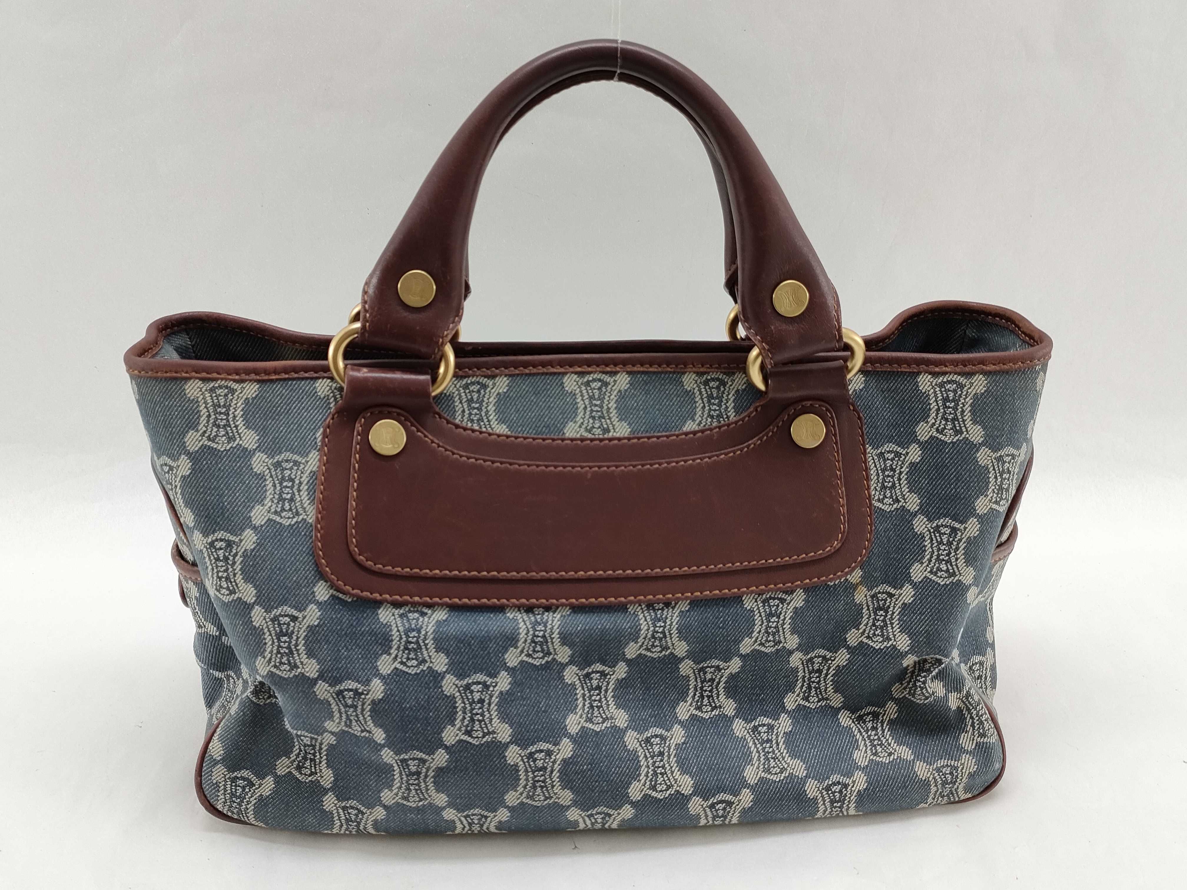 Paris Macadam Denim Handbag Boogie Bag