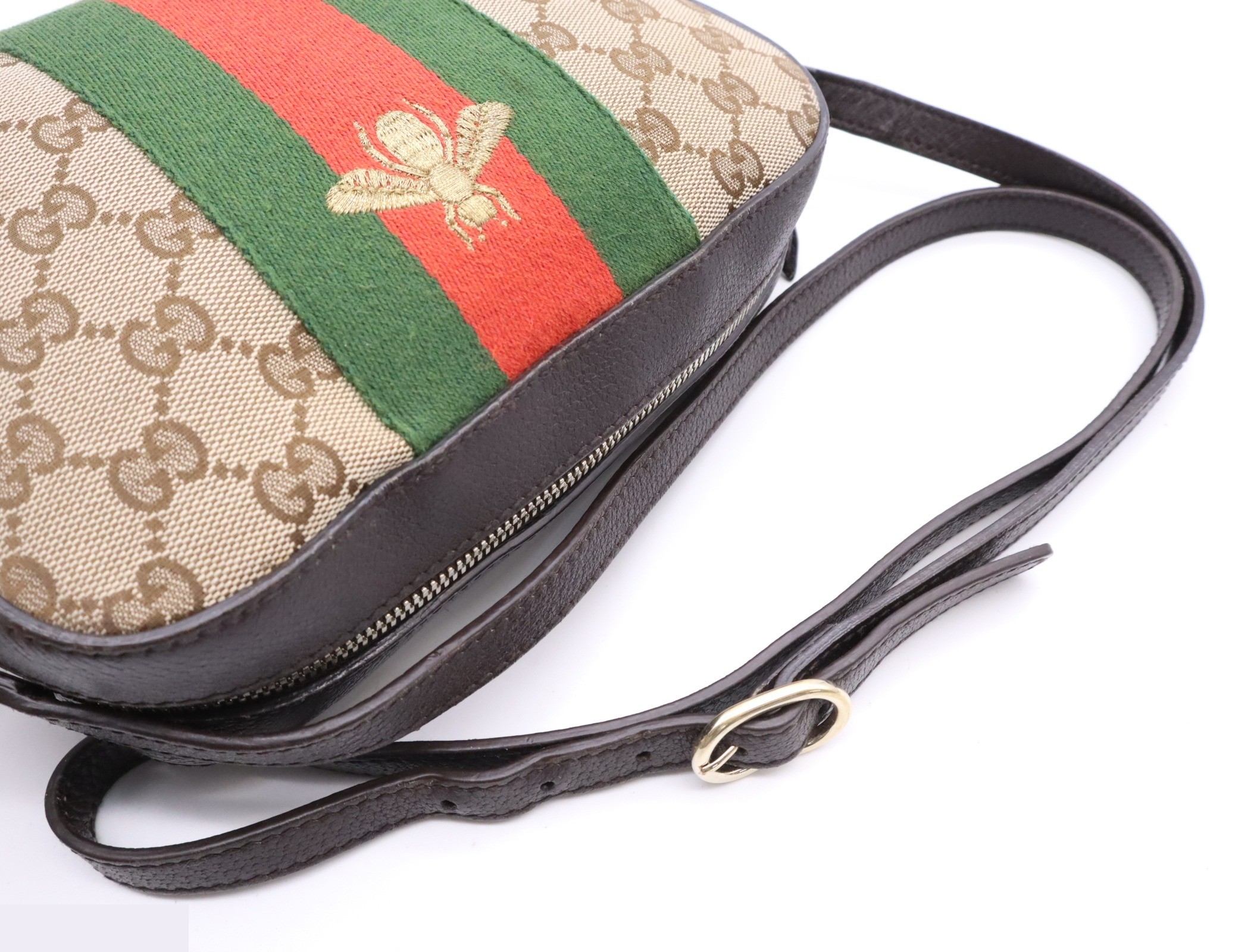 Webb Bee Shoulder Bag with Dust Bag — view 6