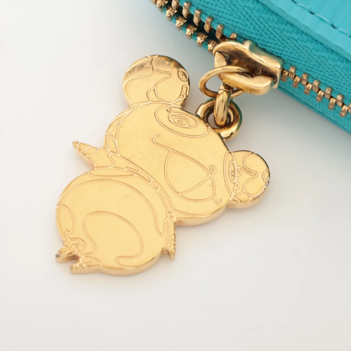 x Takashi Murakami LV x TM Zippy Coin Purse M14145 Leather Coin Case, Kabira Blue, RFID Reactive — view 7