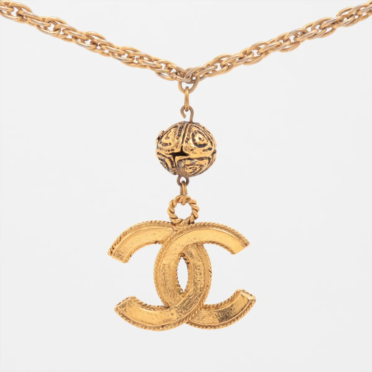 Coco Mark 3618 Necklace, GP Gold. Shows signs of wear, — view 2