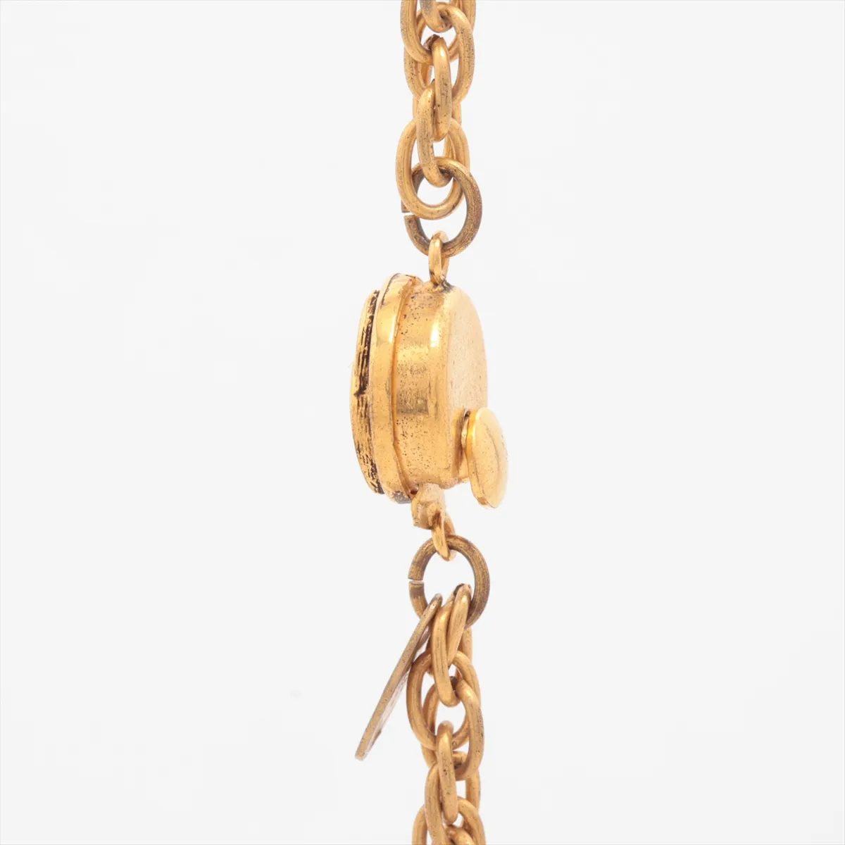 Coco Mark 3618 Necklace, GP Gold. Shows signs of wear, — view 3