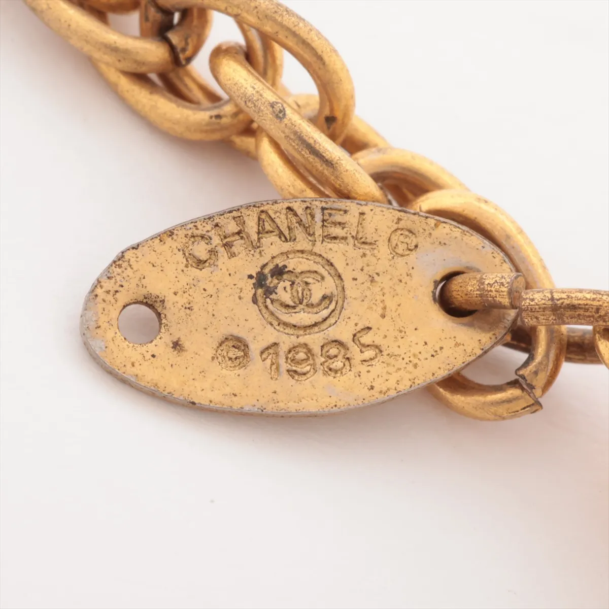 Coco Mark 3618 Necklace, GP Gold. Shows signs of wear, — view 4