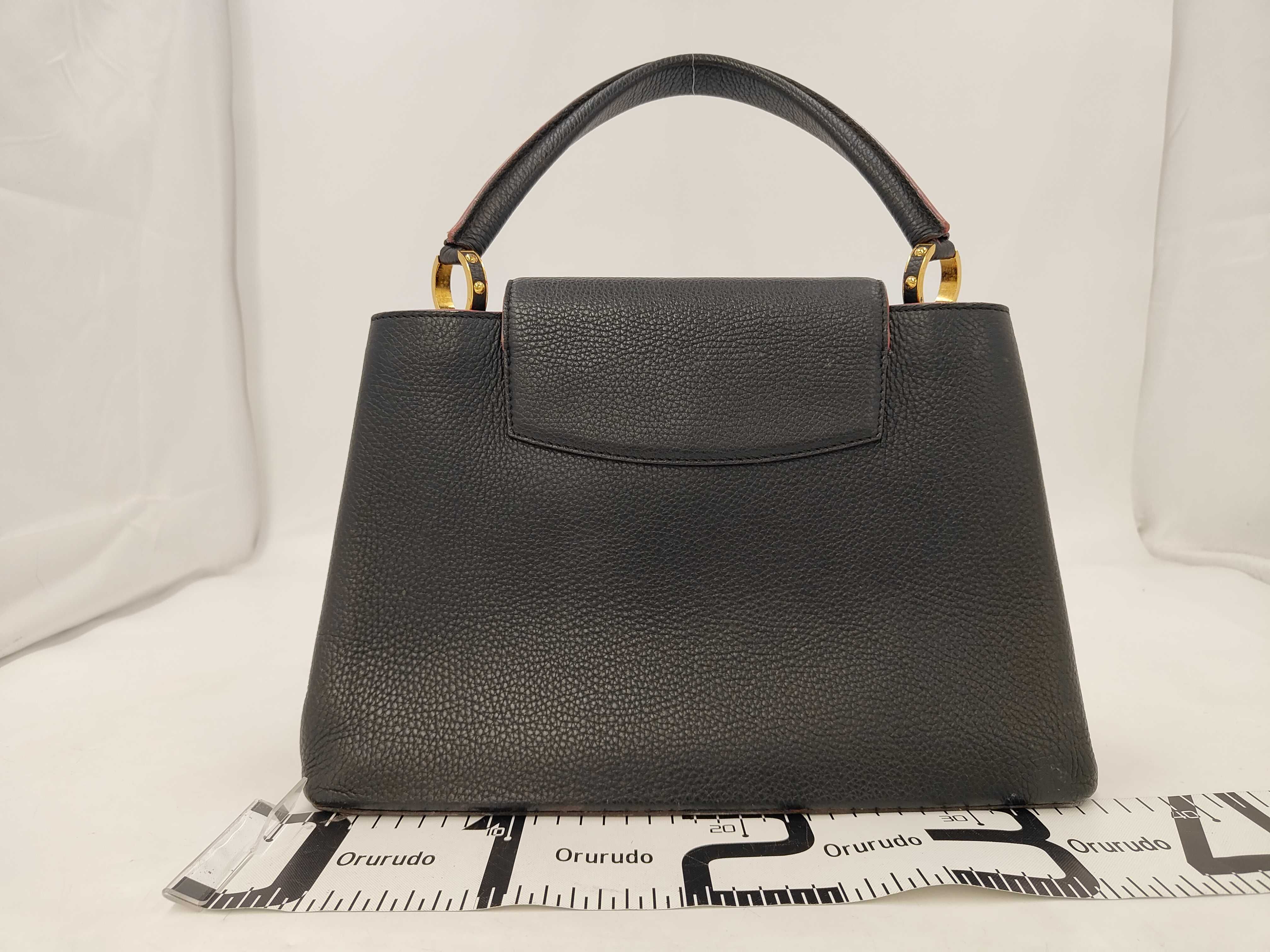Capucines Black Gold AH4134 Handbag — view 2