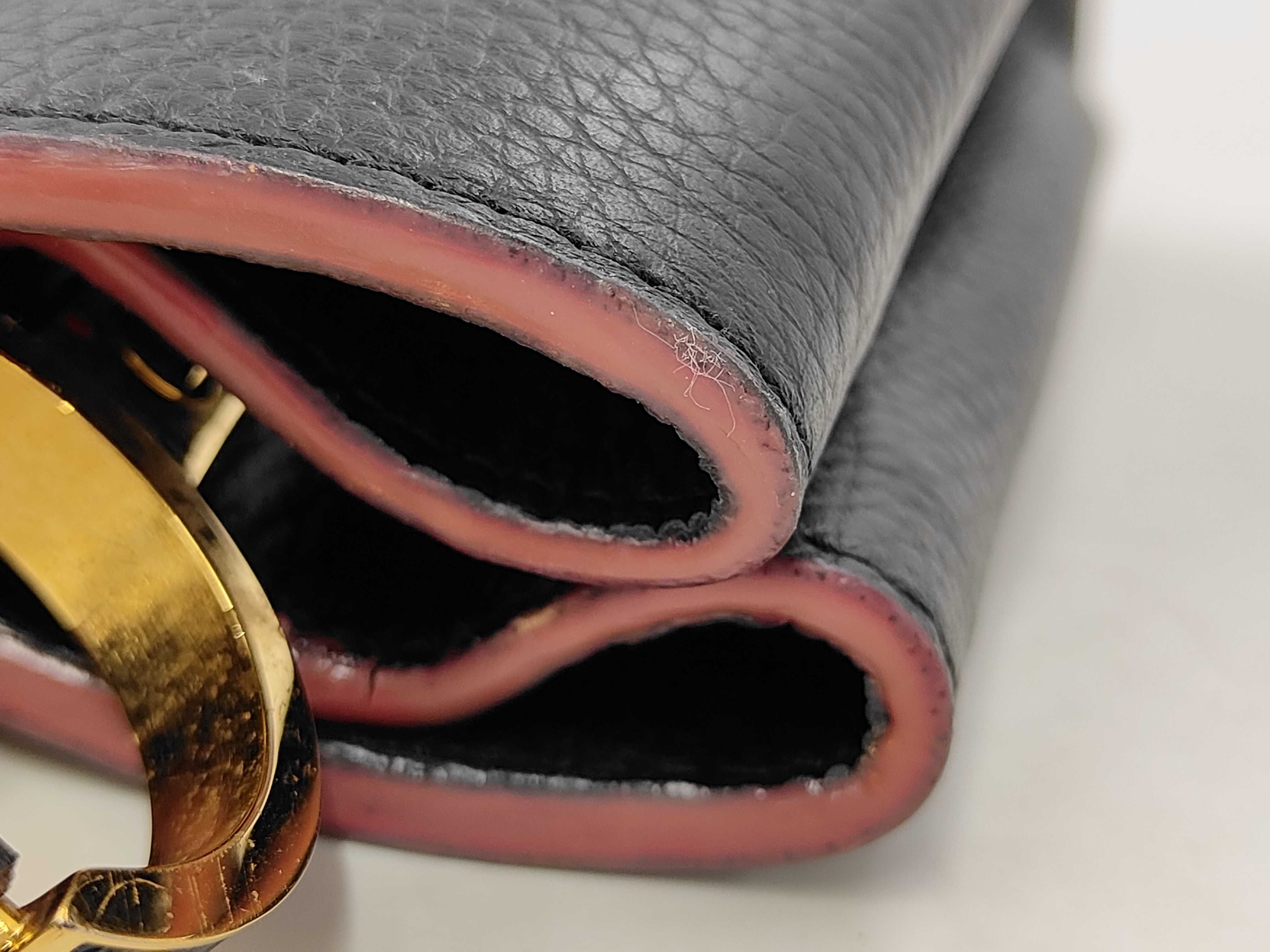 Capucines Black Gold AH4134 Handbag — view 13