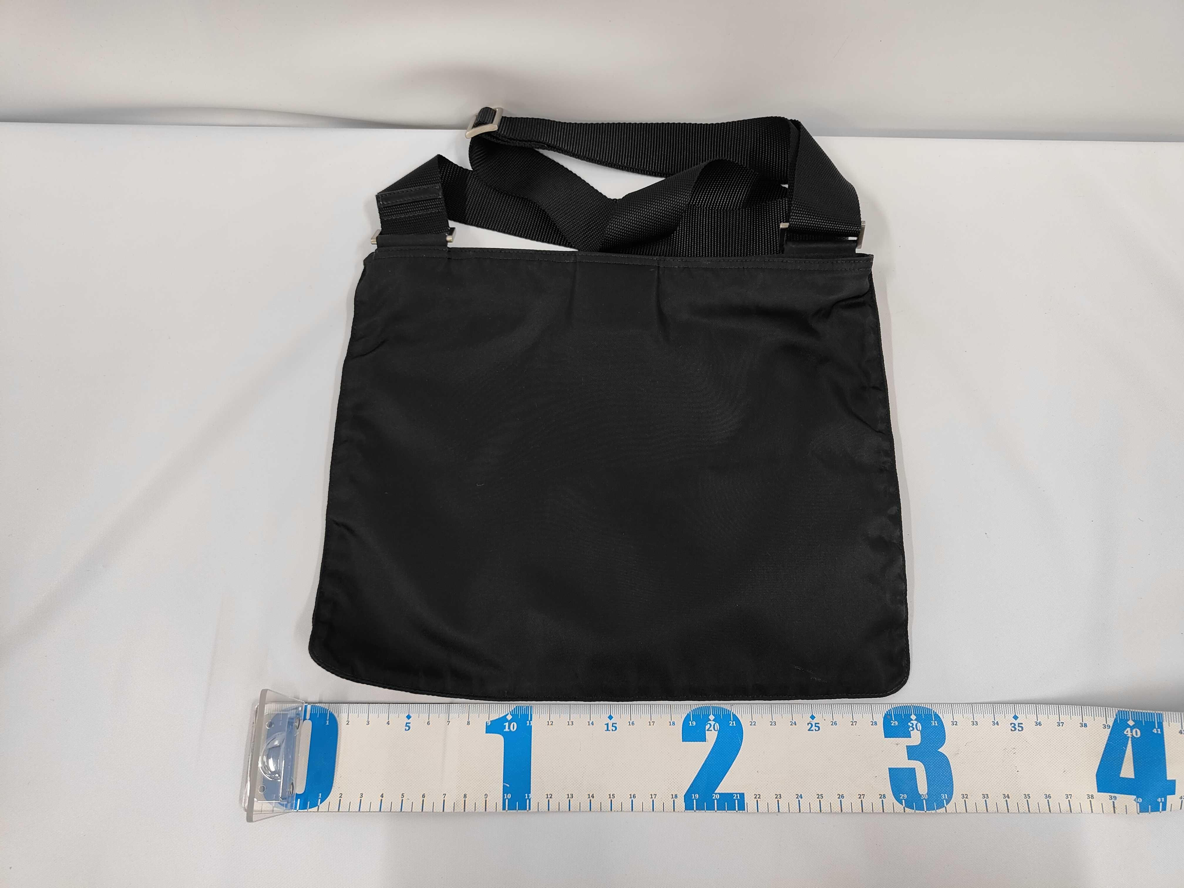 Black Nylon Shoulder Bag — view 2