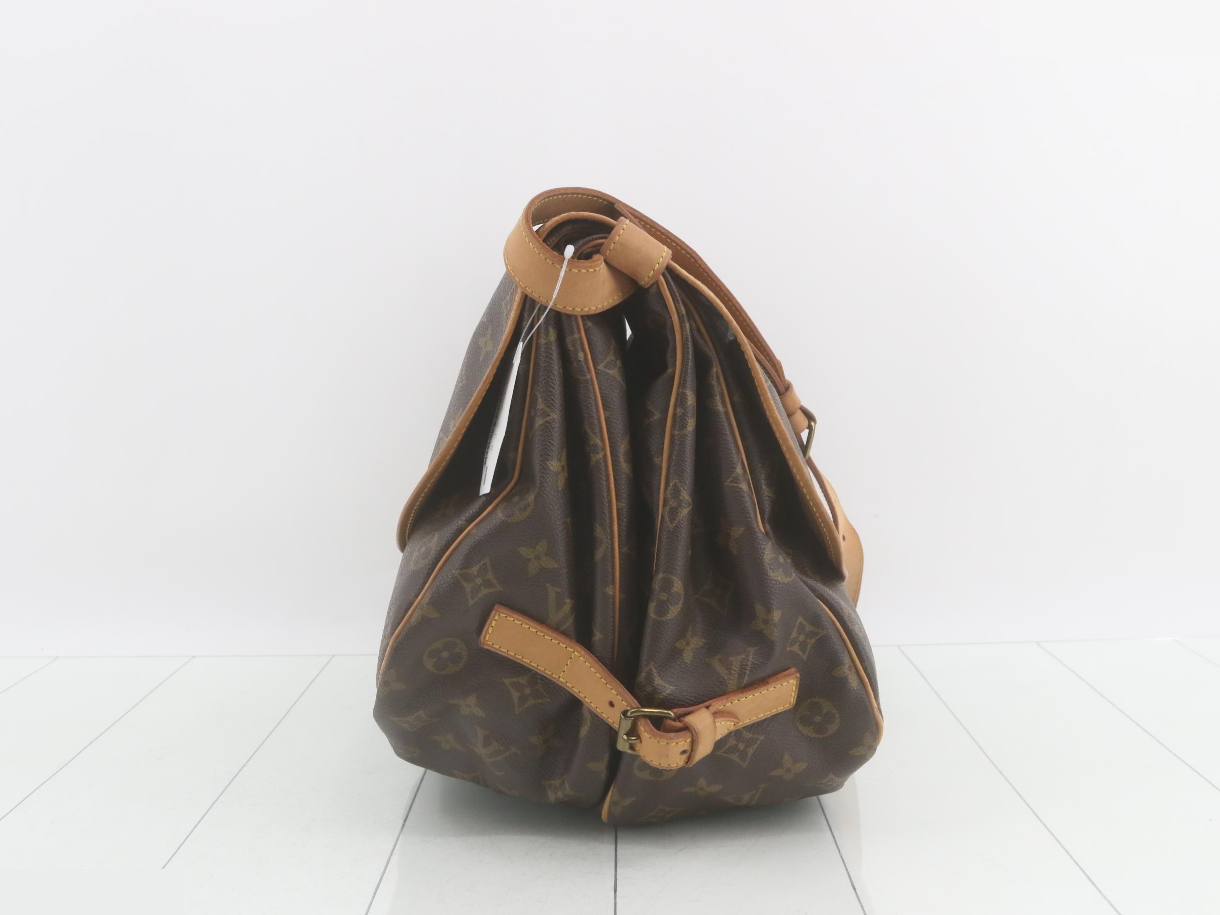 Saumur Monogram Shoulder Bag — view 4
