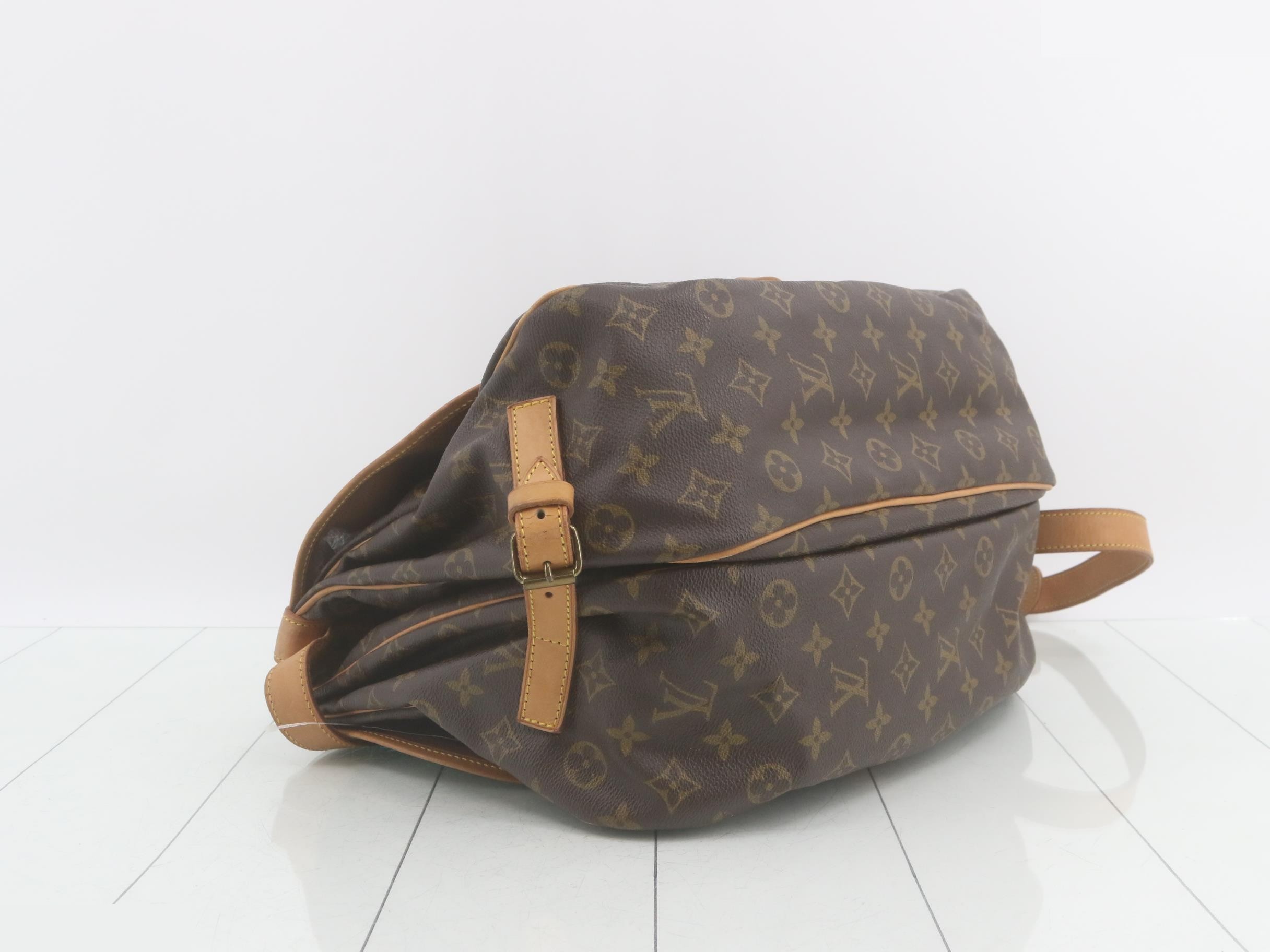Saumur Monogram Shoulder Bag — view 5