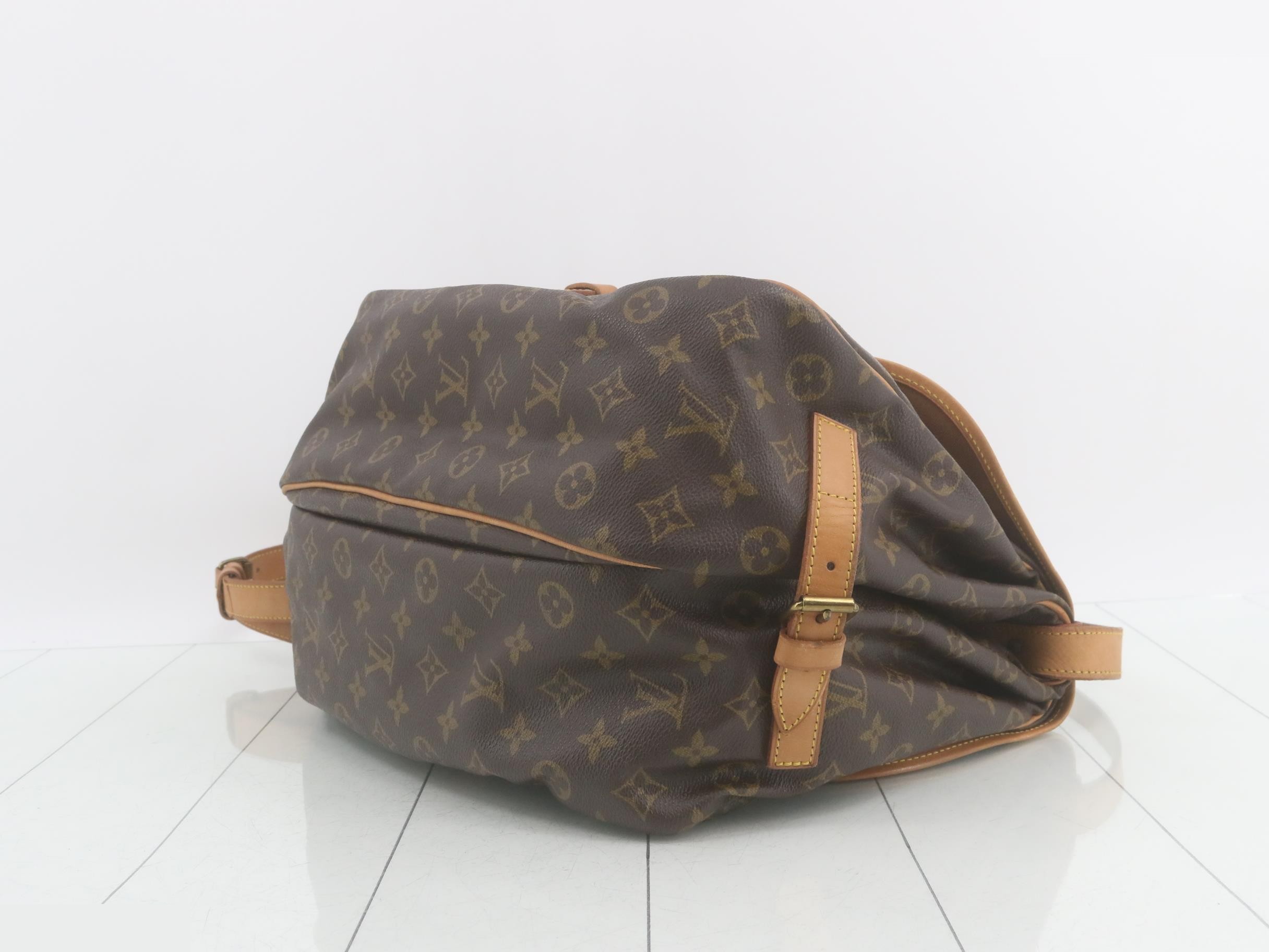 Saumur Monogram Shoulder Bag — view 6