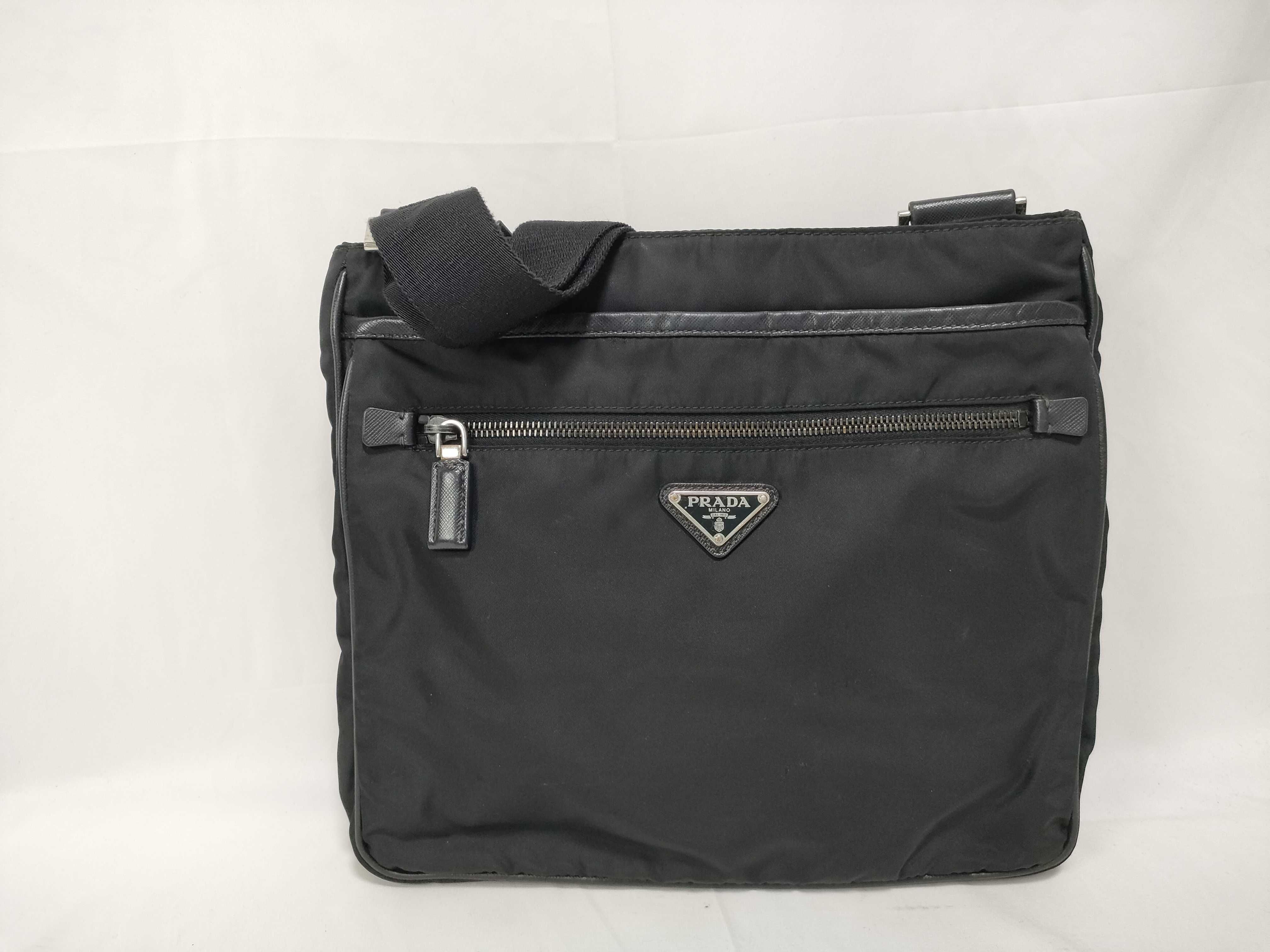 Shoulder Bag Nylon Black Shoulder Bag