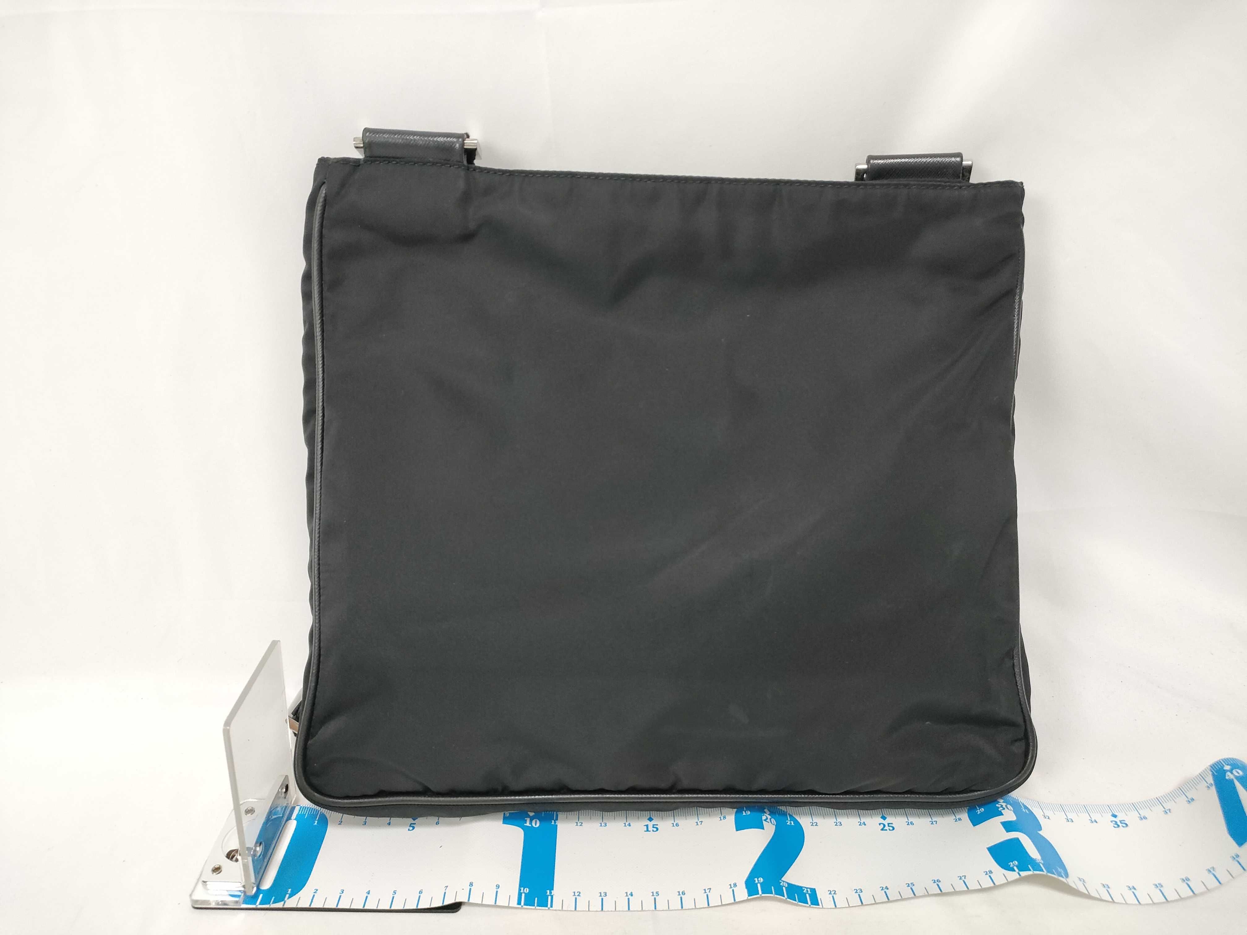 Shoulder Bag Nylon Black Shoulder Bag — view 2