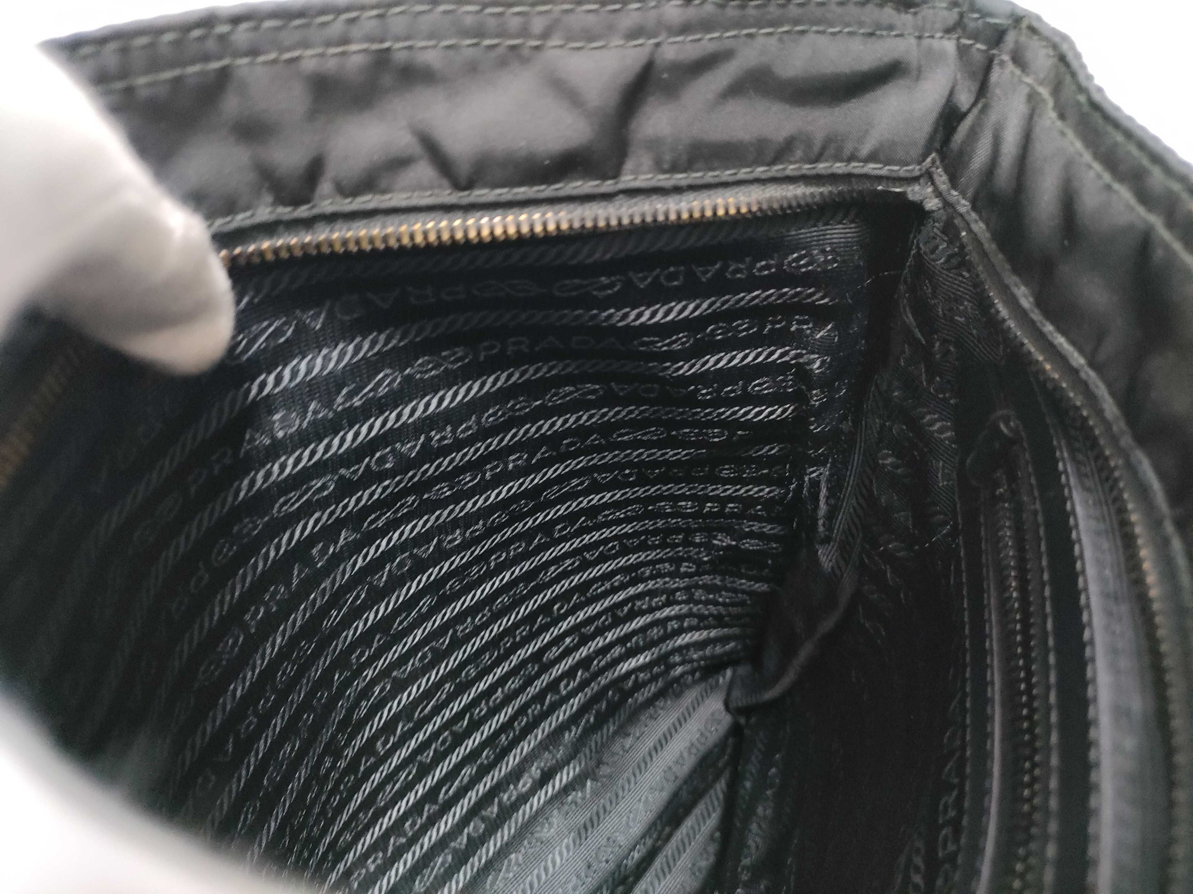 Shoulder Bag Nylon Black Shoulder Bag — view 13