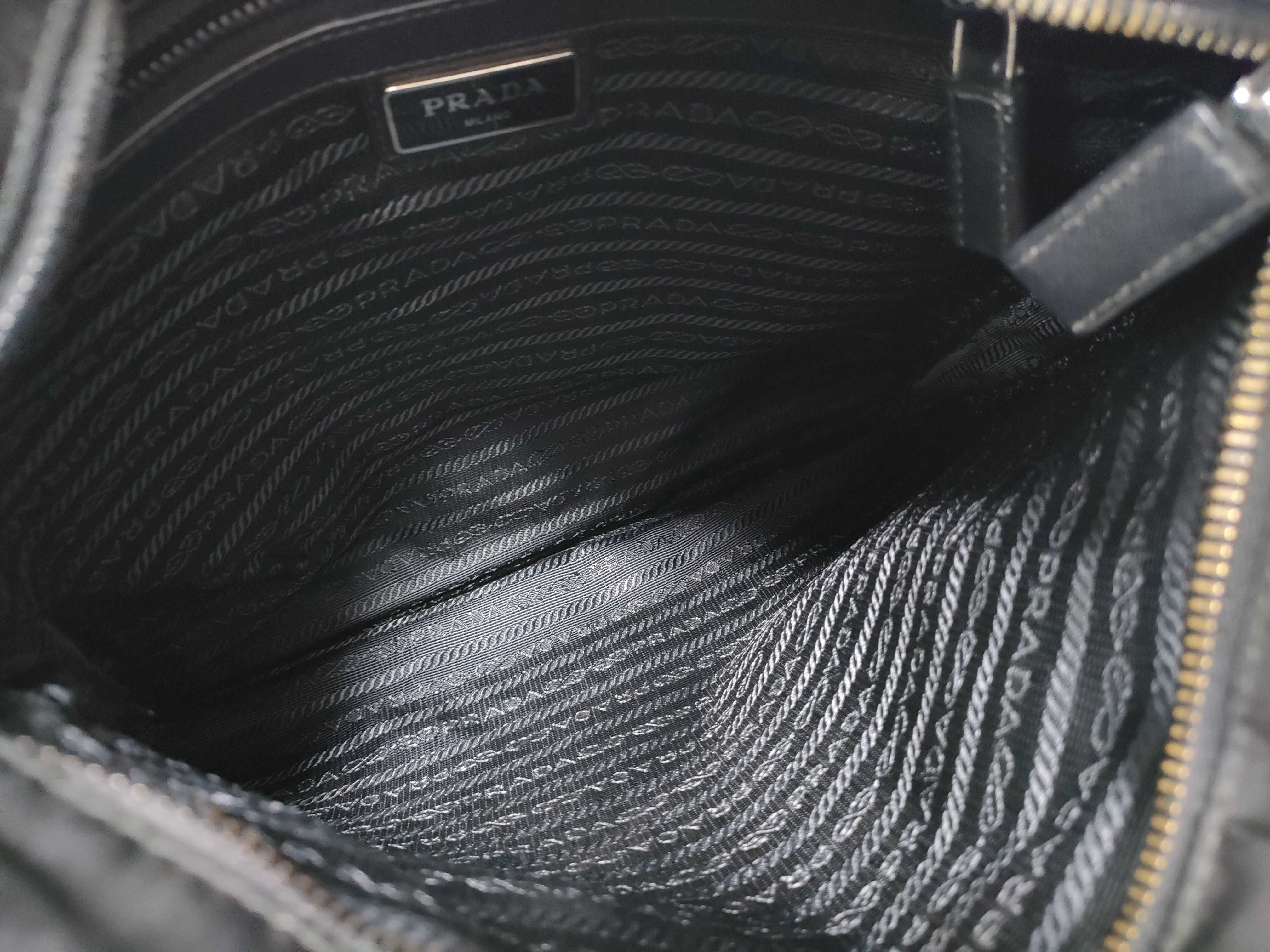 Shoulder Bag Nylon Black Shoulder Bag — view 14