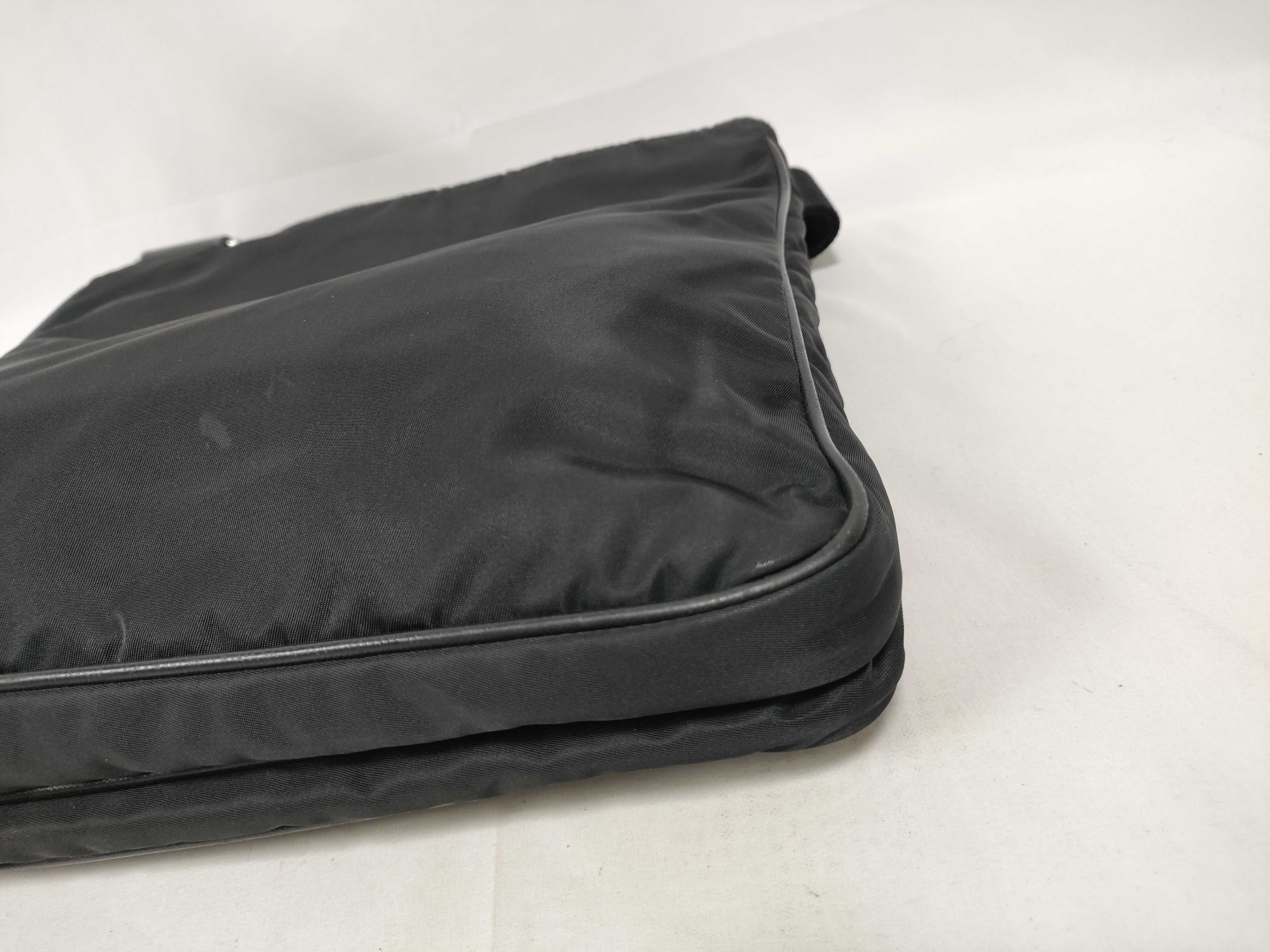 Shoulder Bag Nylon Black Shoulder Bag — view 4