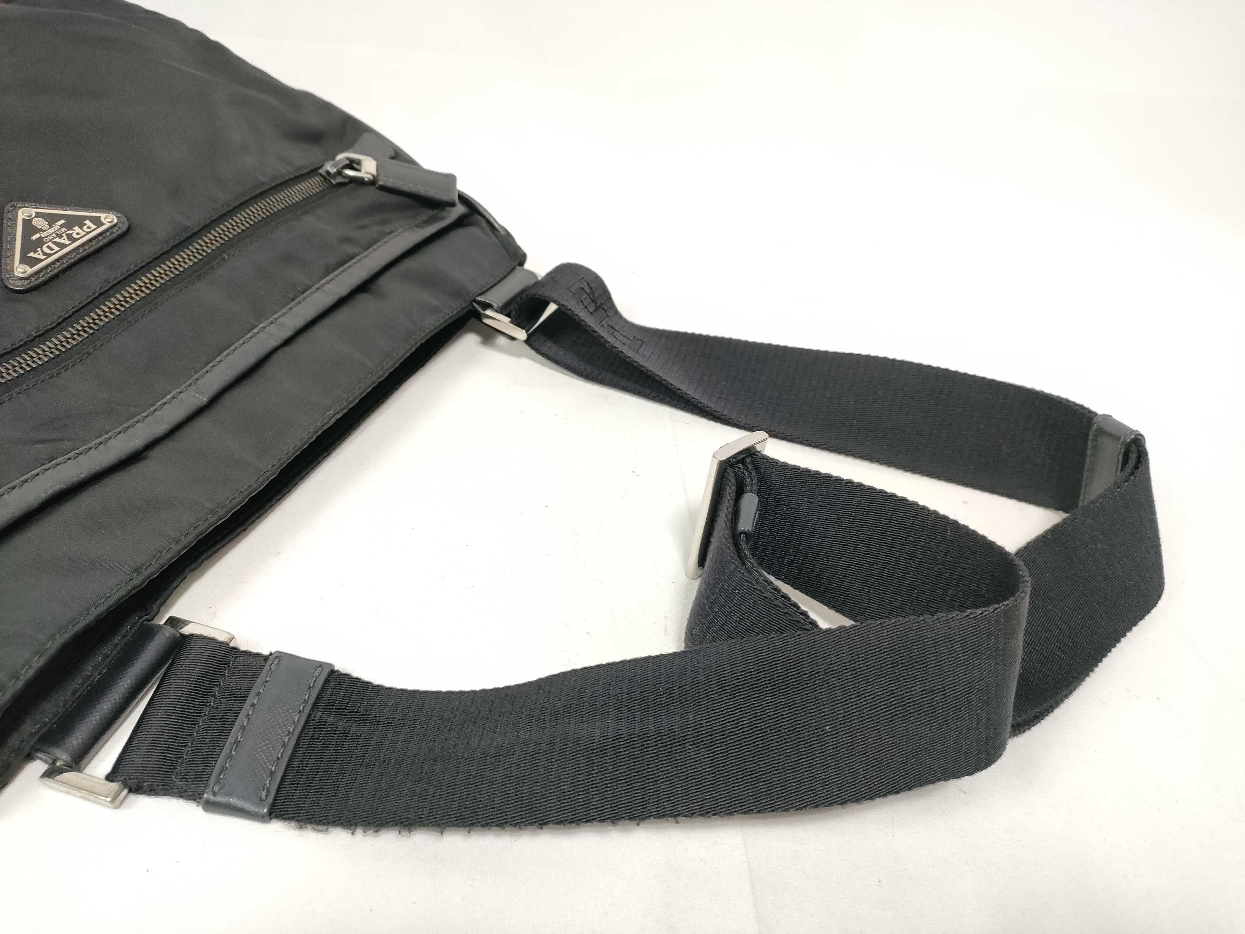 Shoulder Bag Nylon Black Shoulder Bag — view 9
