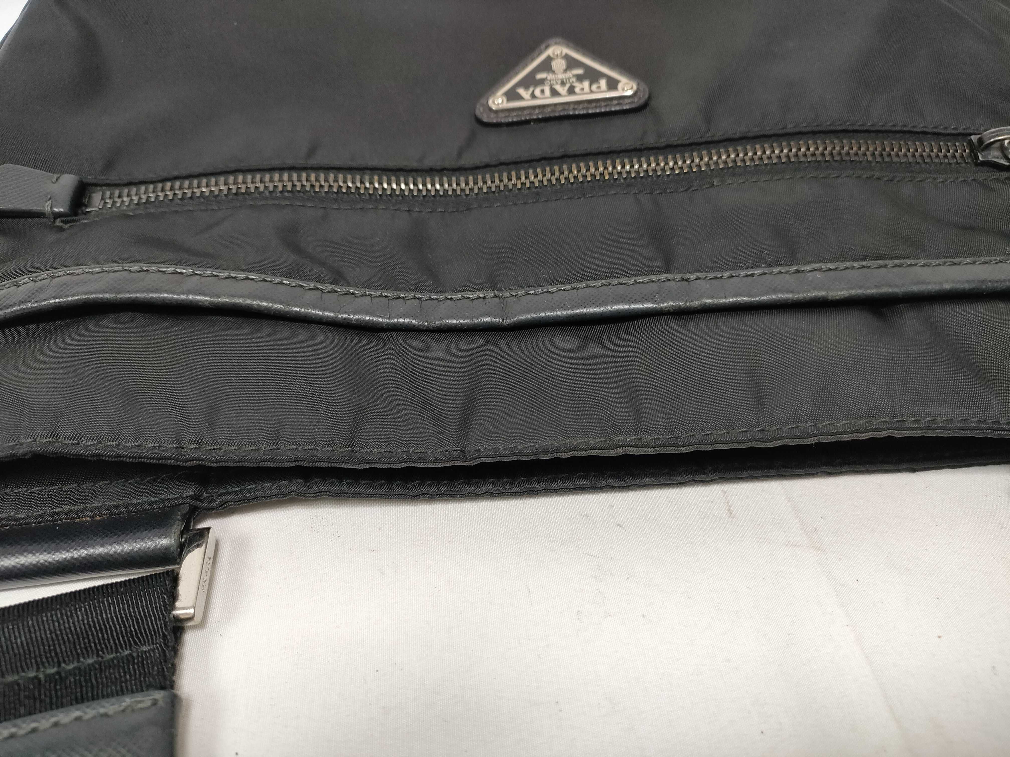 Shoulder Bag Nylon Black Shoulder Bag — view 10