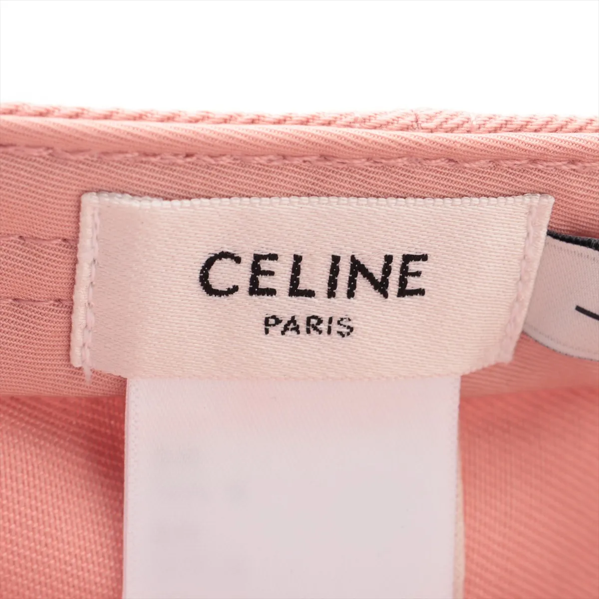 2AUT6234X Triomphe Cap, Size L, Cotton, Pink. (Slight wear, — view 5