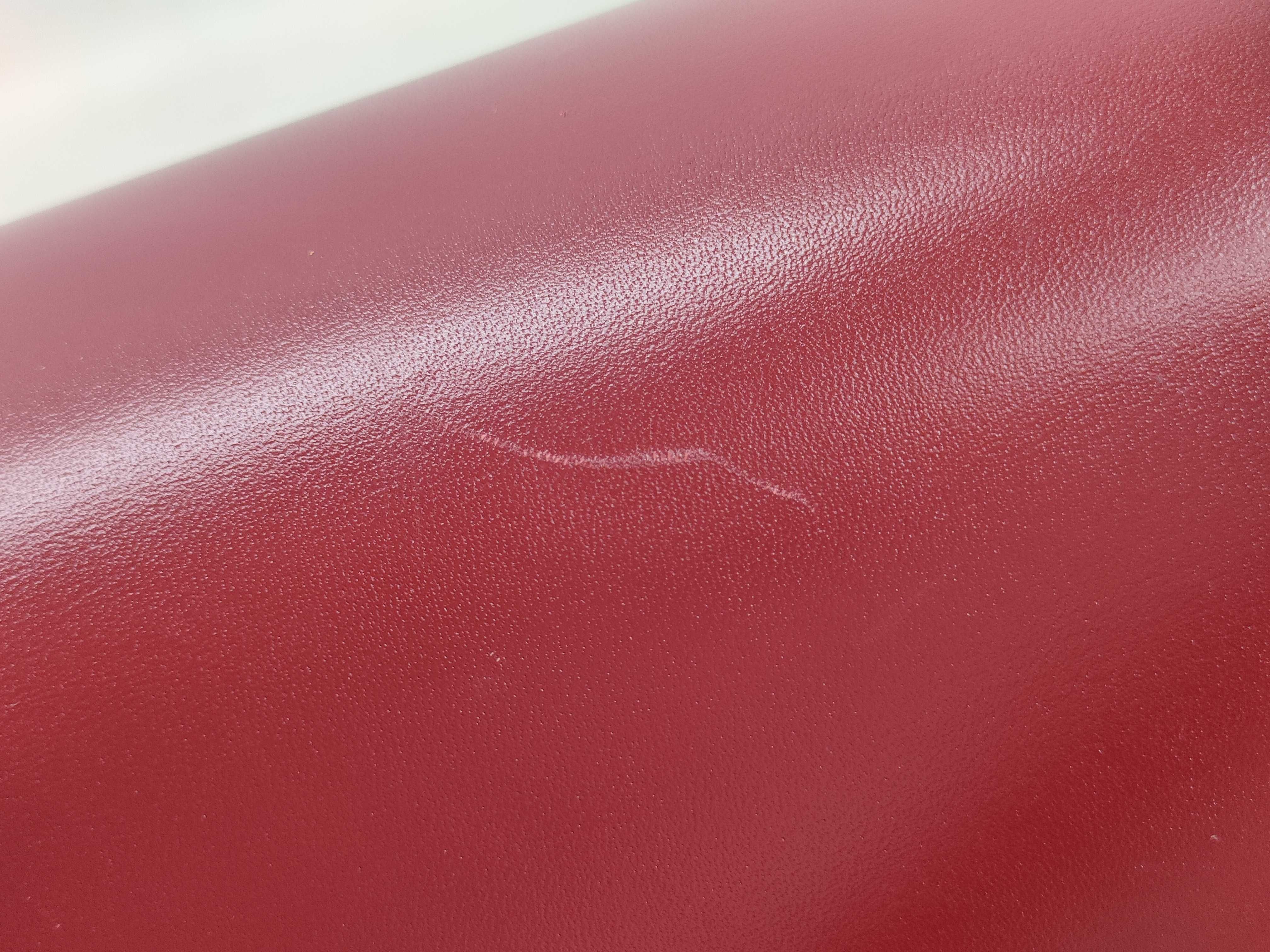 Classic Box Small Shoulder Bag, Leather, Red — view 11