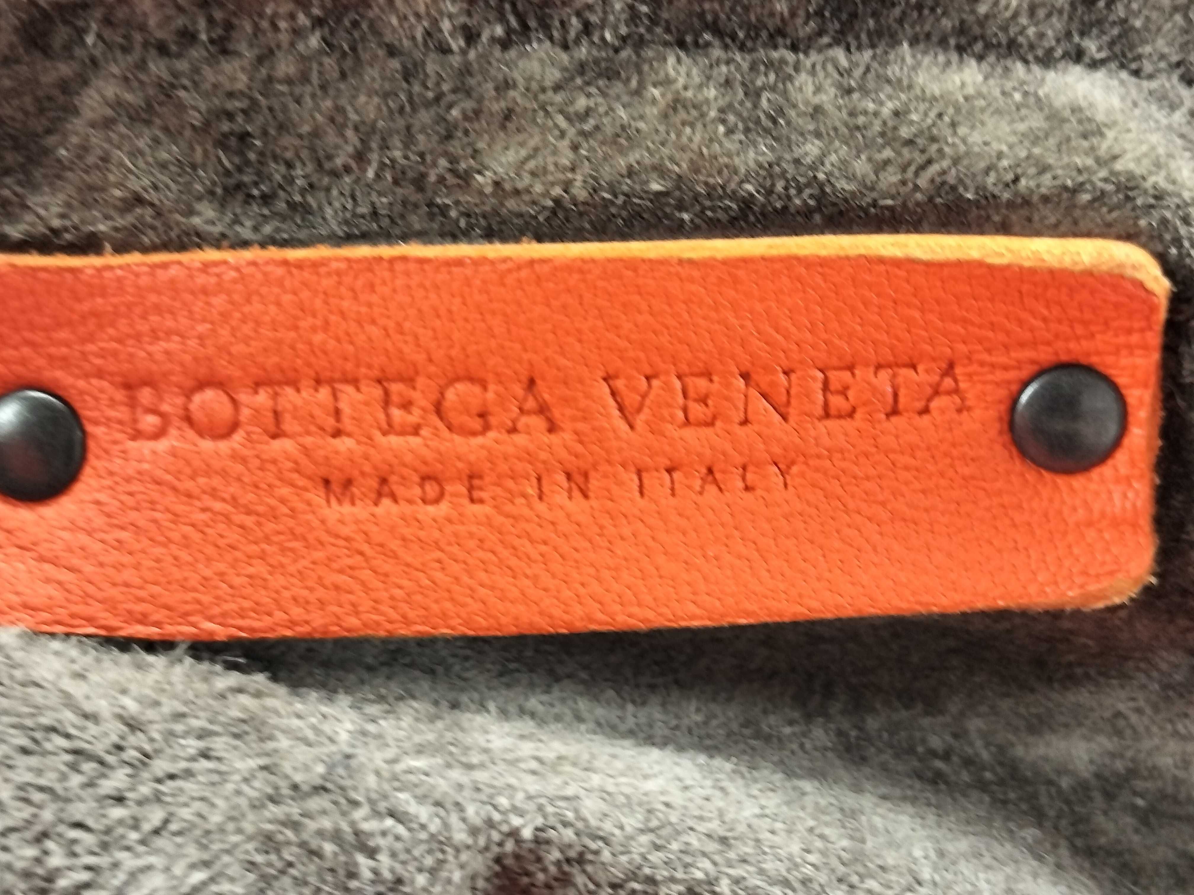 Intrecciato Bottega Veneta Tote Bag Leather B02407623P Orange Intrecciato Tote Bag — view 12