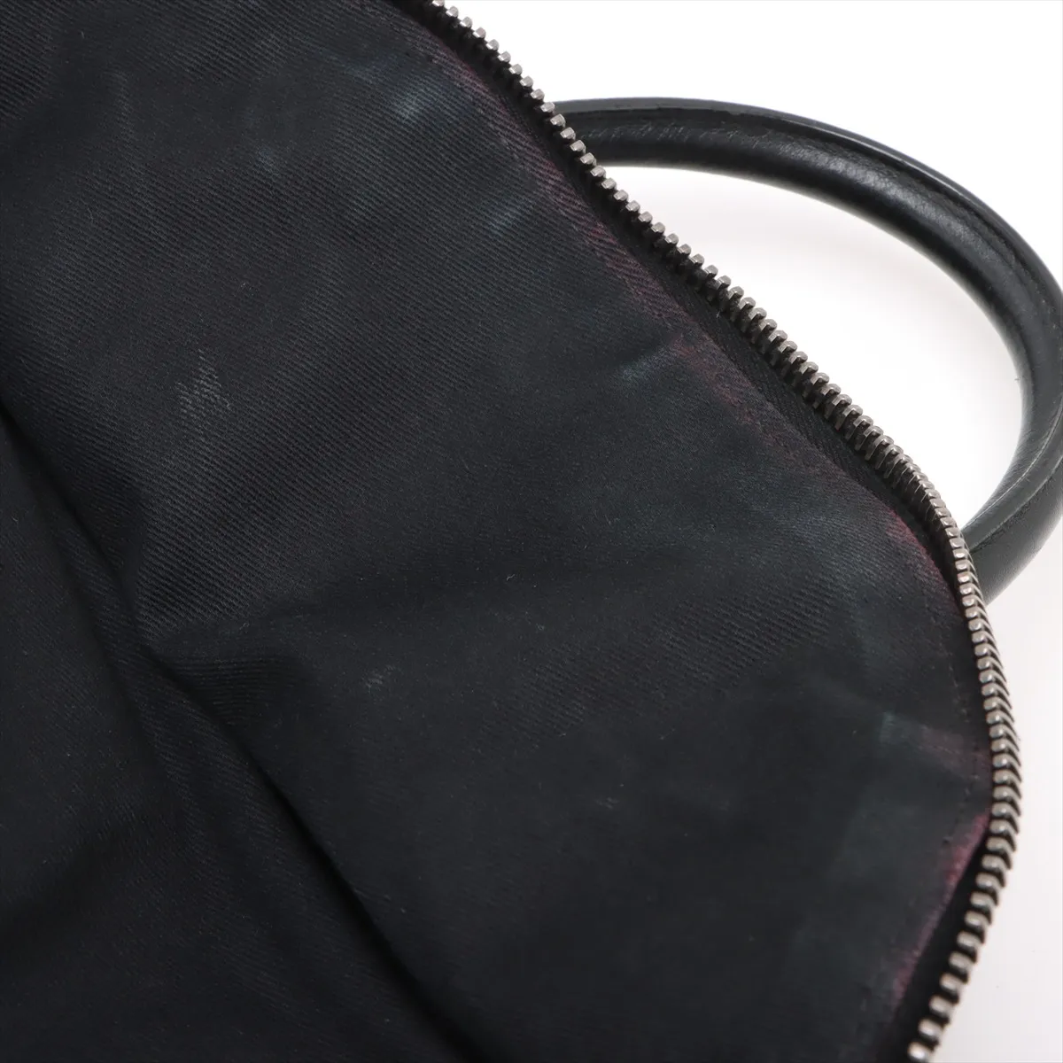 Matelasse Vintage Calf 2WAY Handbag Black Gunmetal Metal Fittings 17613049 17th Series — view 12