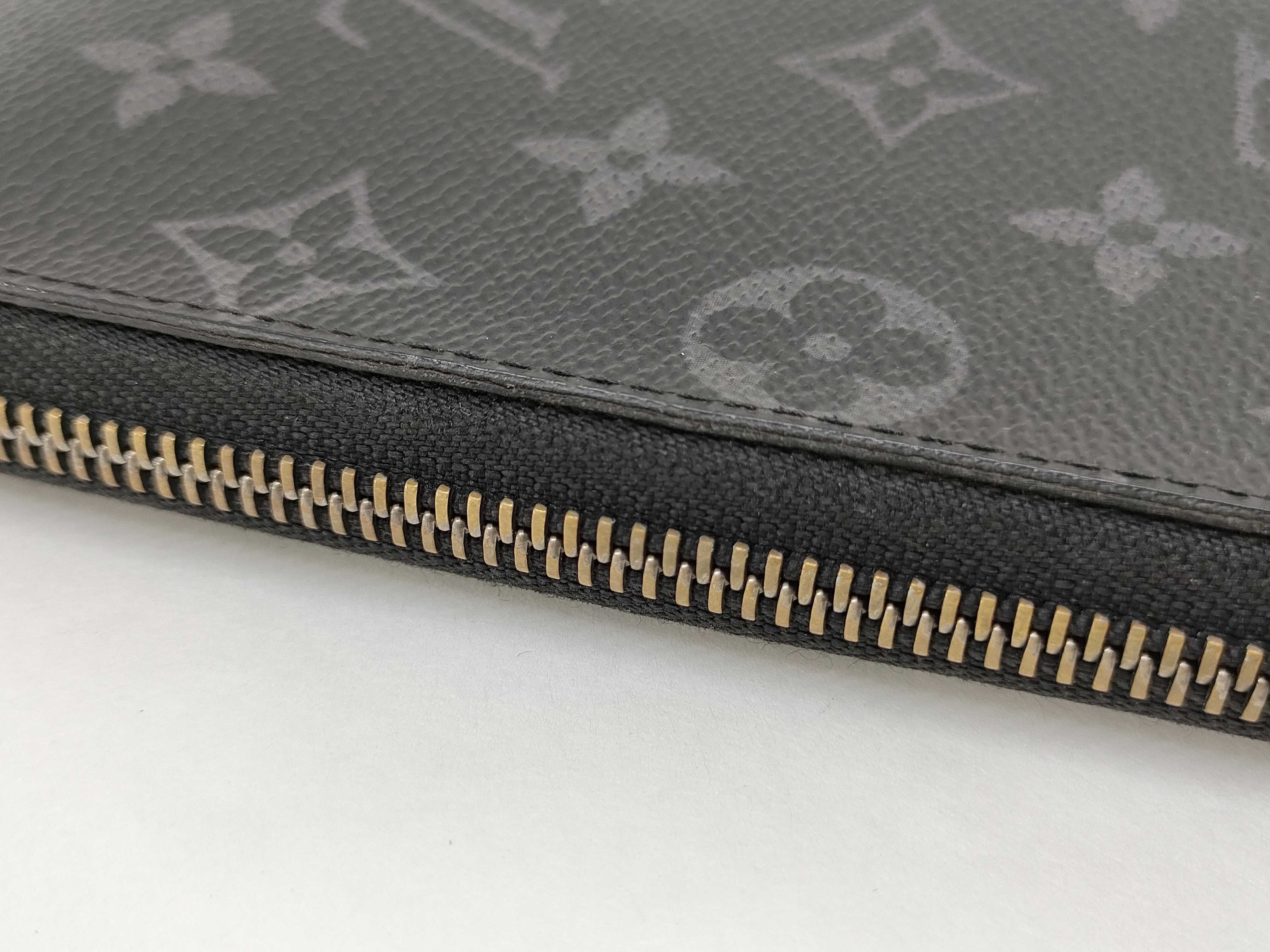 Monogram Eclipse Zippy Wallet Vertical M62295 RFID verified wallet — view 9