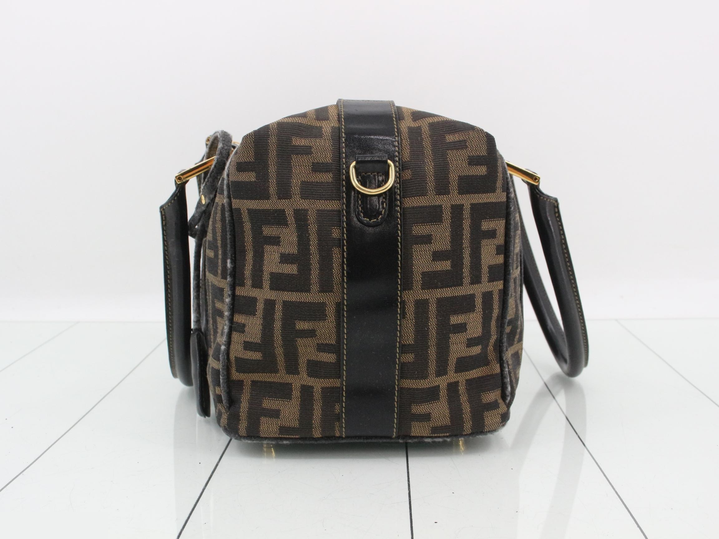 ZUCCA Canvas/Leather 2-Way Handbag — view 4