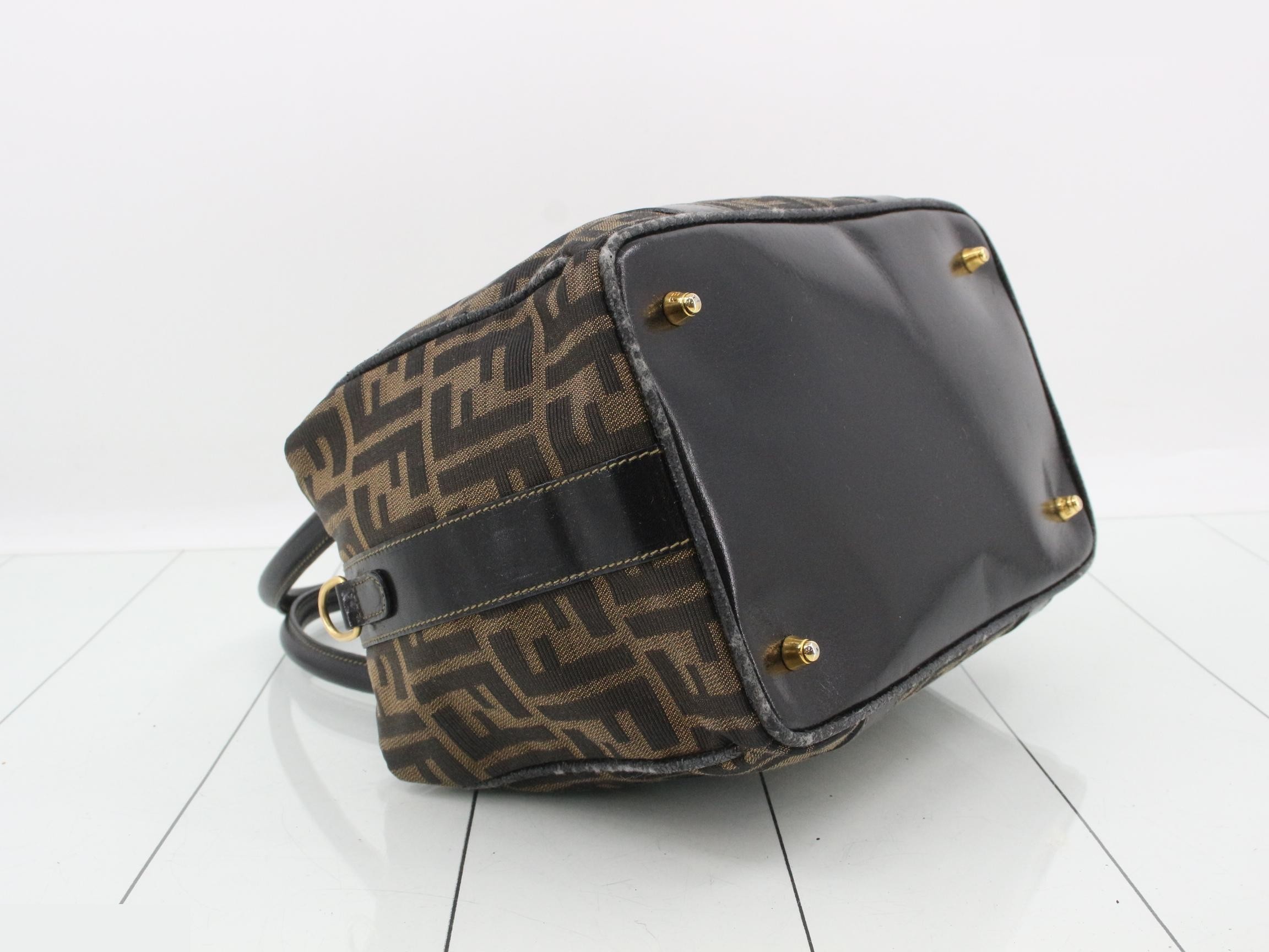 ZUCCA Canvas/Leather 2-Way Handbag — view 5