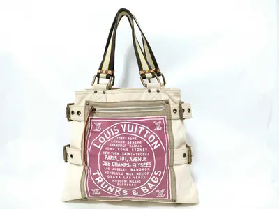 Globe Shopper Canvas Tote Bag