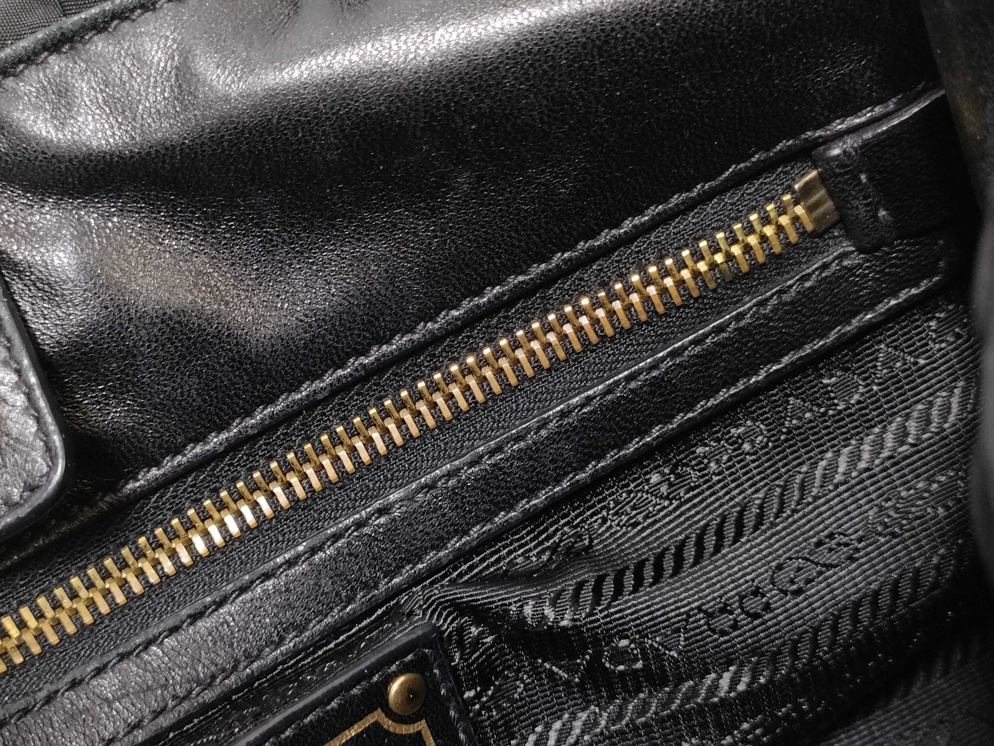 Nylon Leather 2-Way Shoulder Bag — view 13