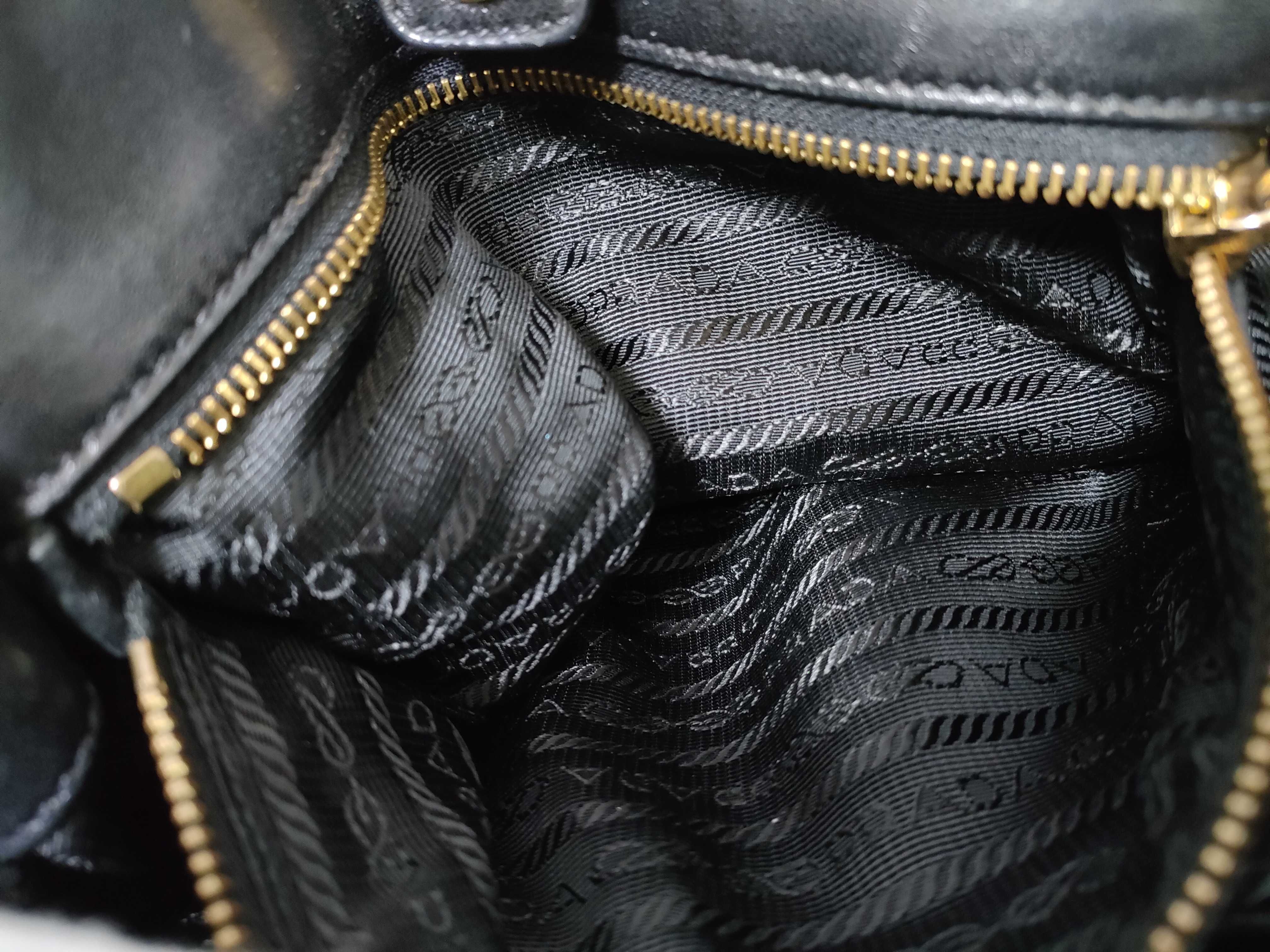 Nylon Leather 2-Way Shoulder Bag — view 15