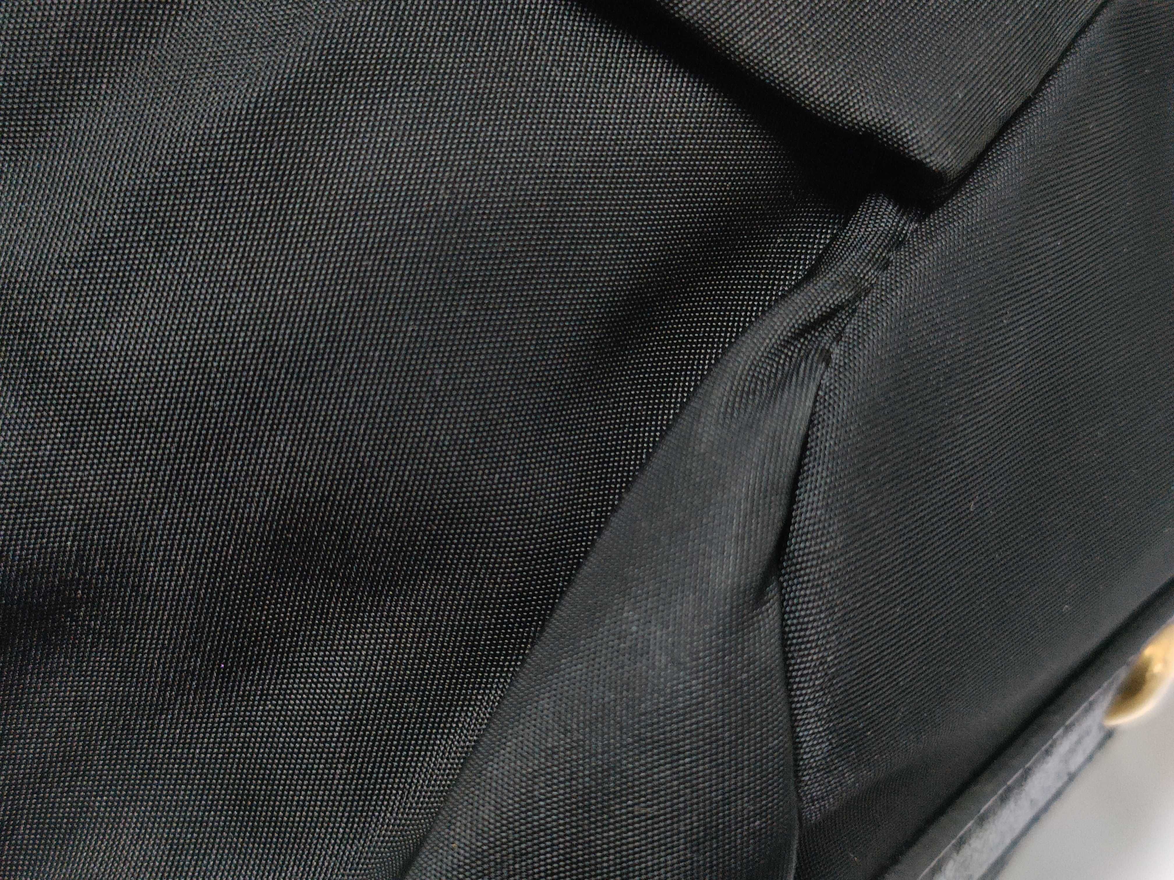Nylon Leather 2-Way Shoulder Bag — view 7