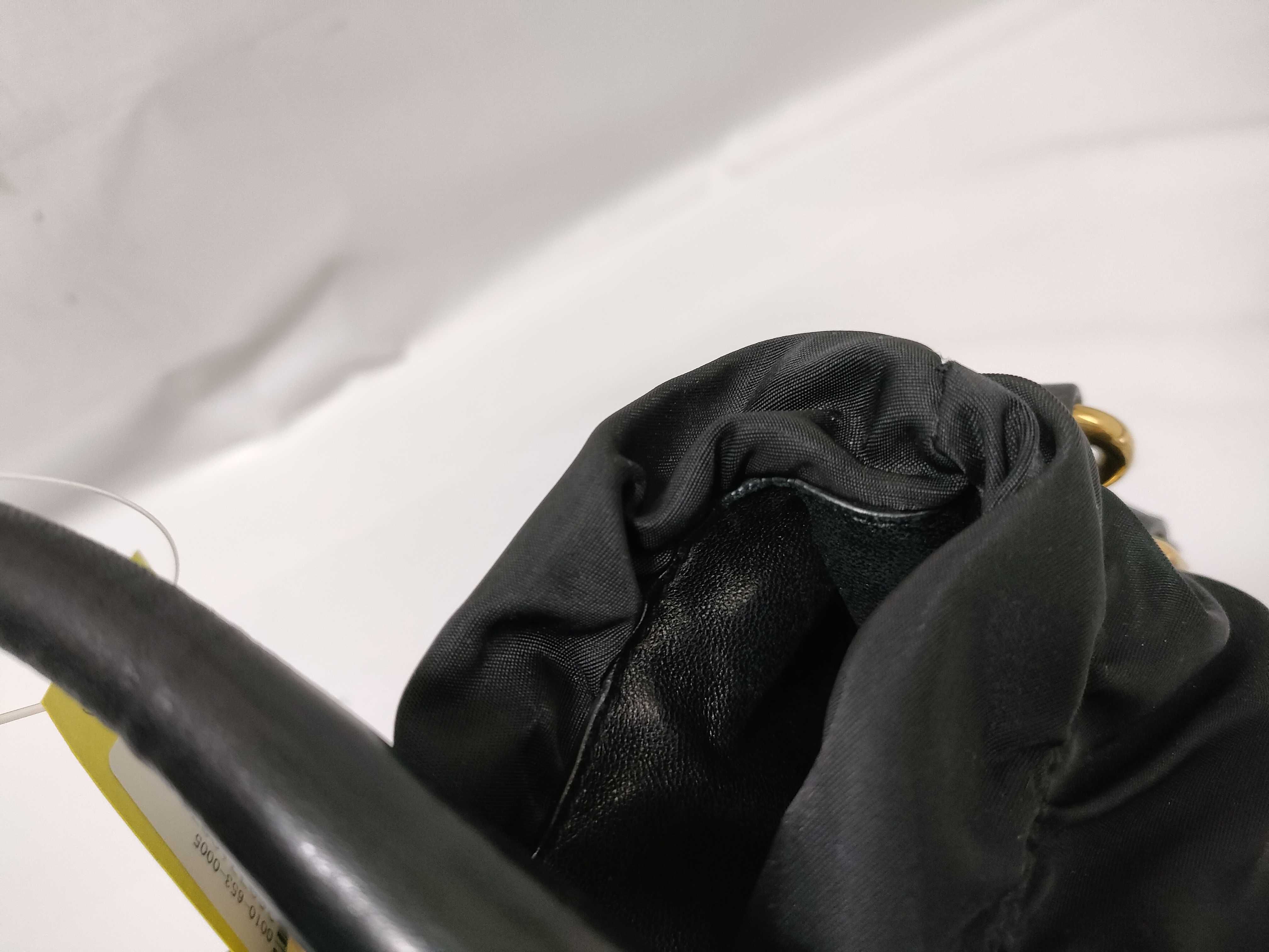 Nylon Leather 2-Way Shoulder Bag — view 9