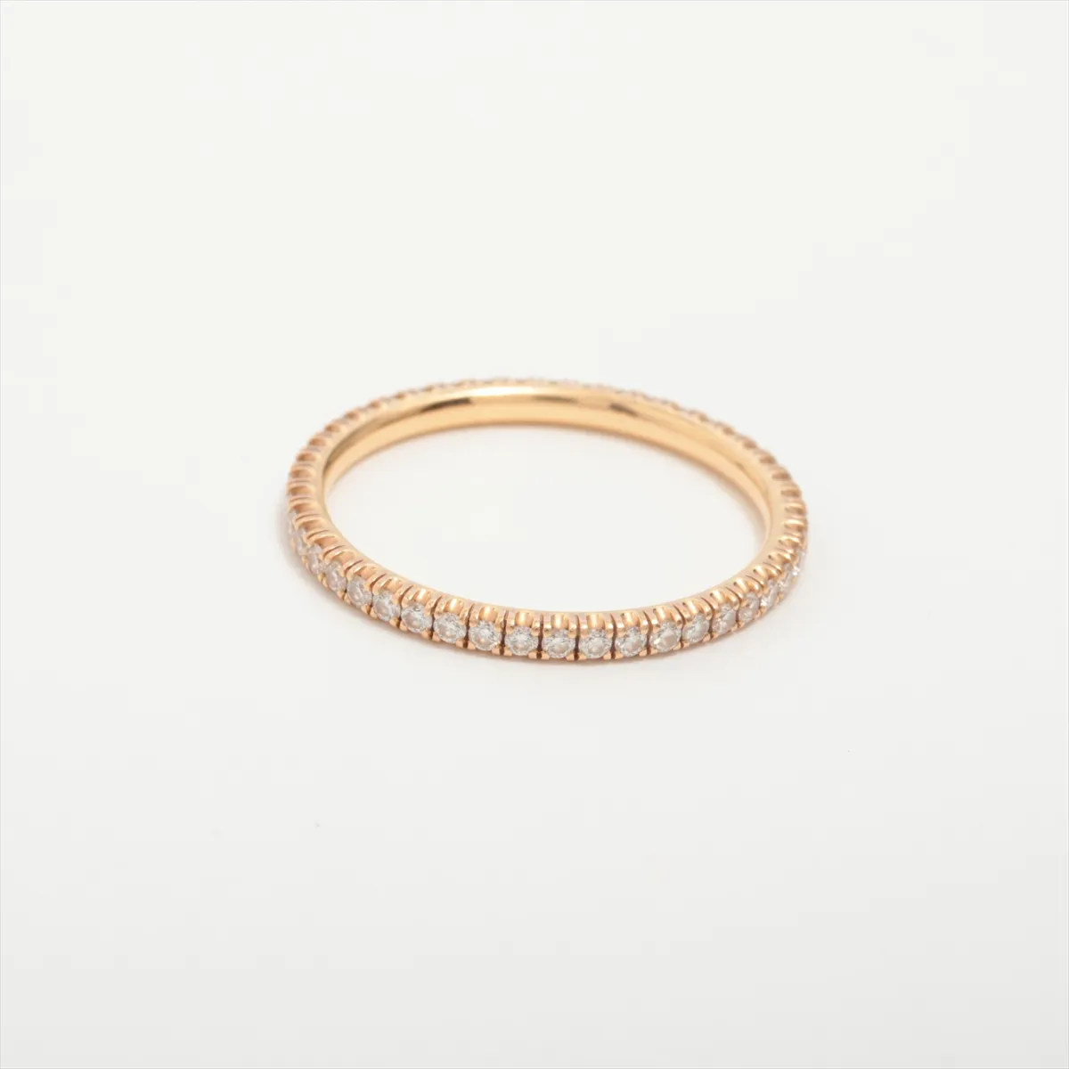 Etincelle de Cartier Full Eternity Diamond Ring, 750 (PG), 1.1g, Size 47, OWG298 — view 2