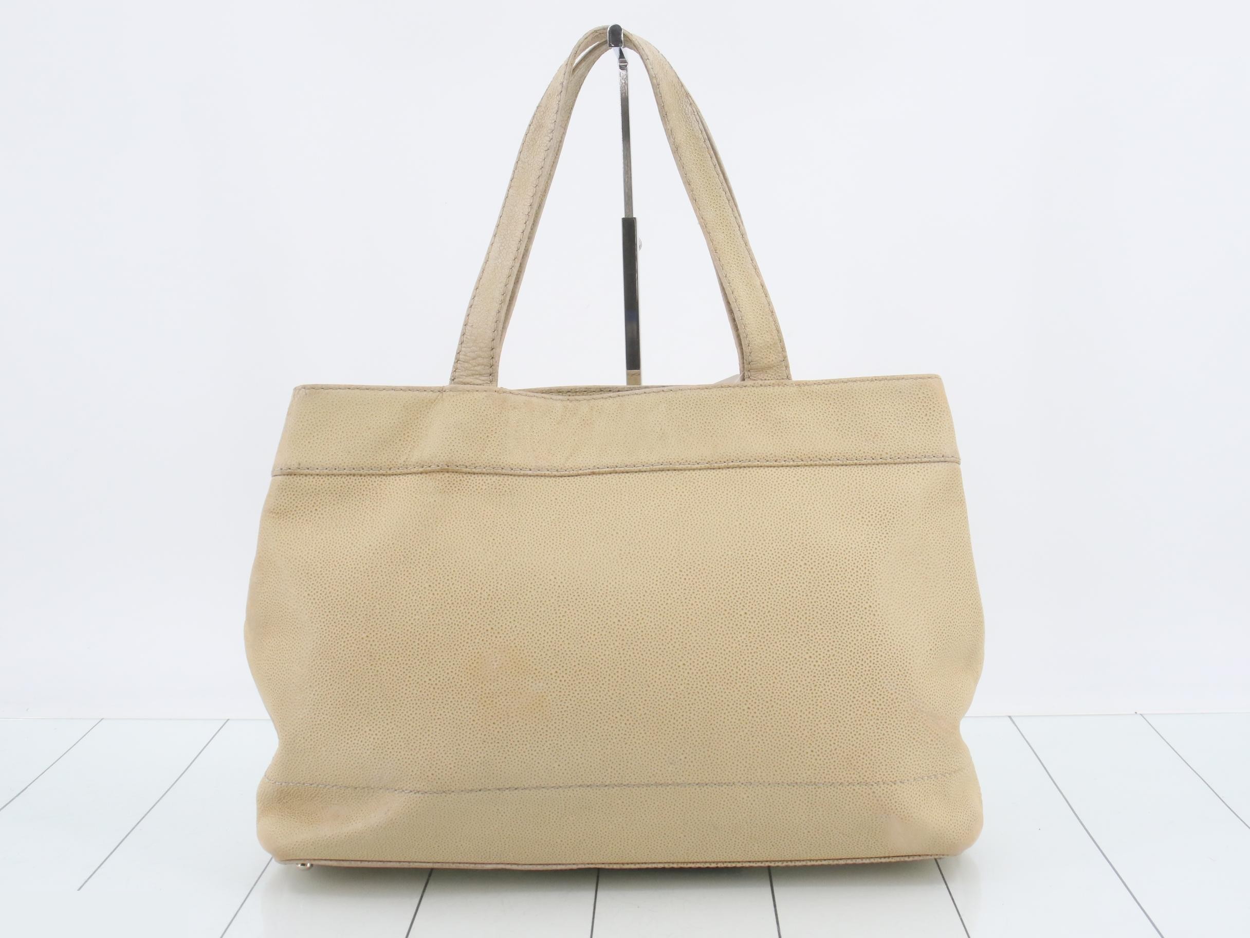 Tote bag, caviar leather — view 2
