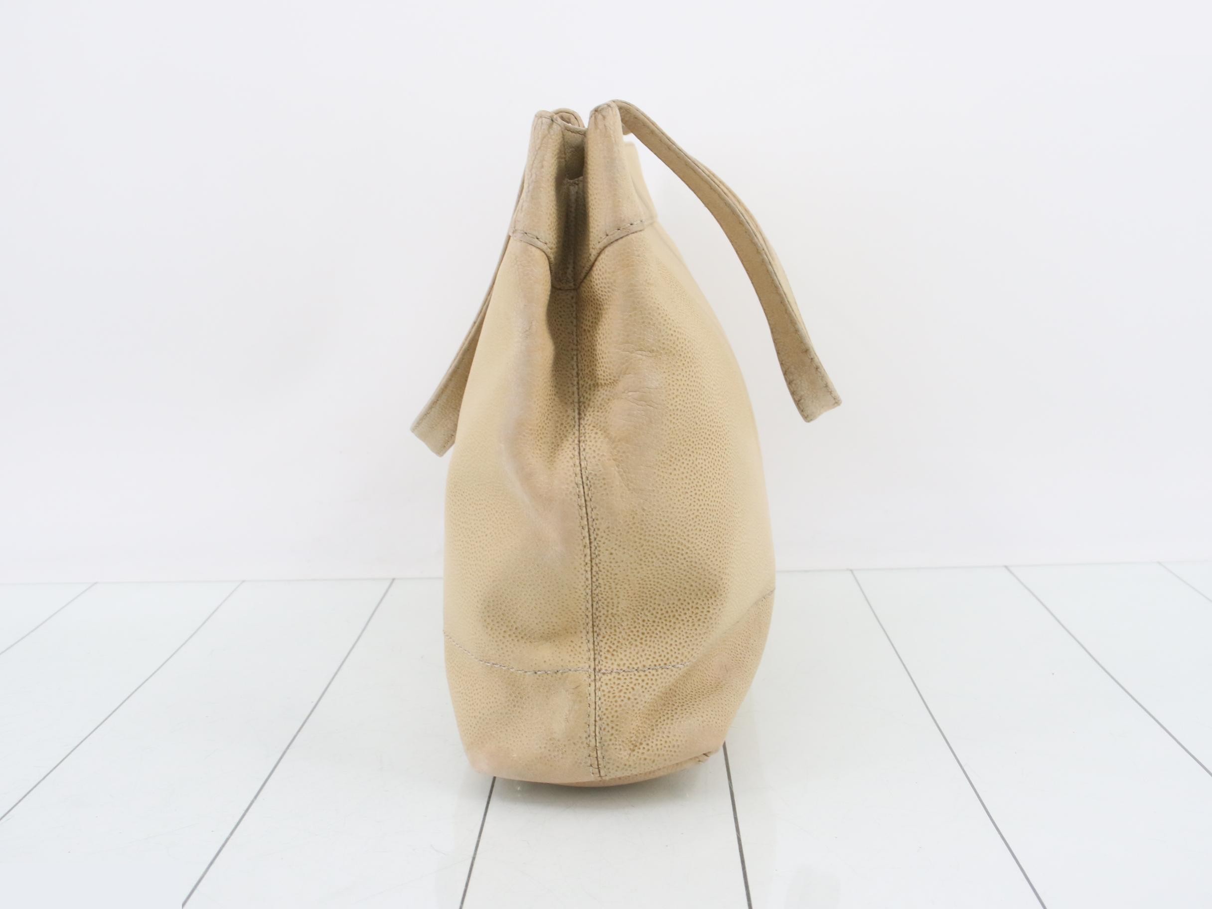 Tote bag, caviar leather — view 3