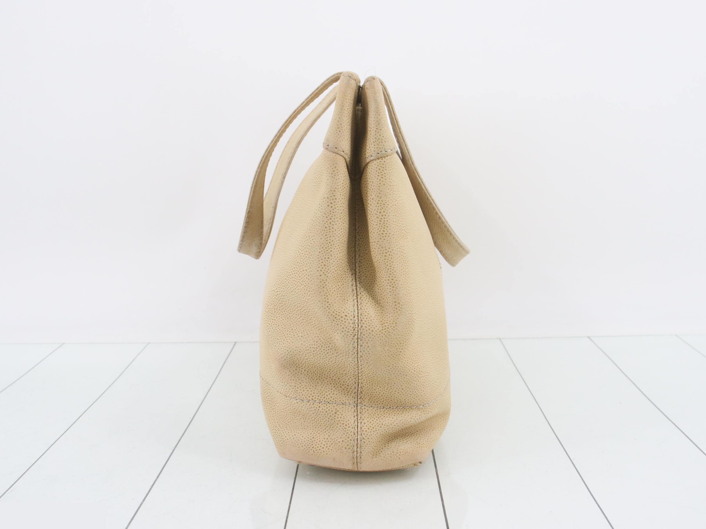 Tote bag, caviar leather — view 4