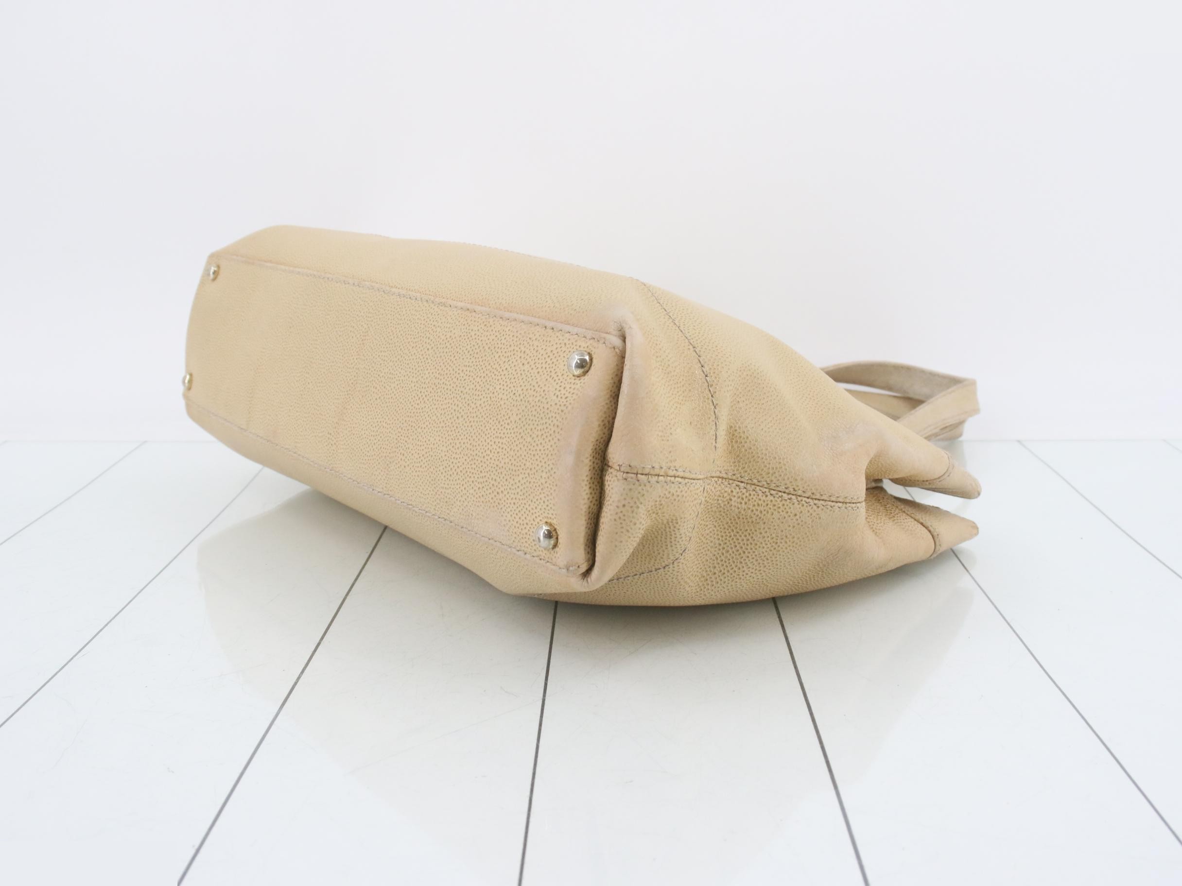 Tote bag, caviar leather — view 6