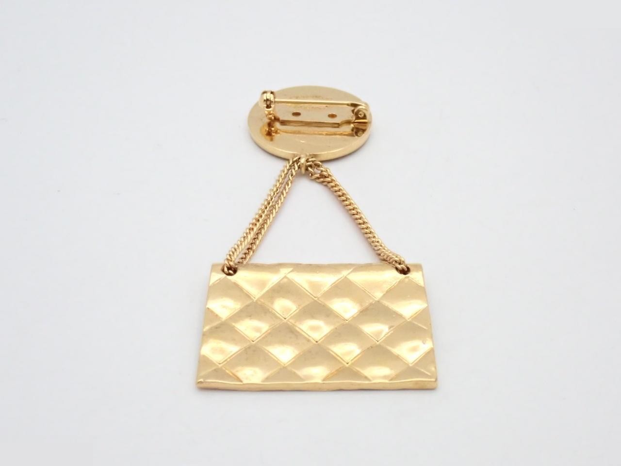 Brooch, Coco Mark, Gold — view 2